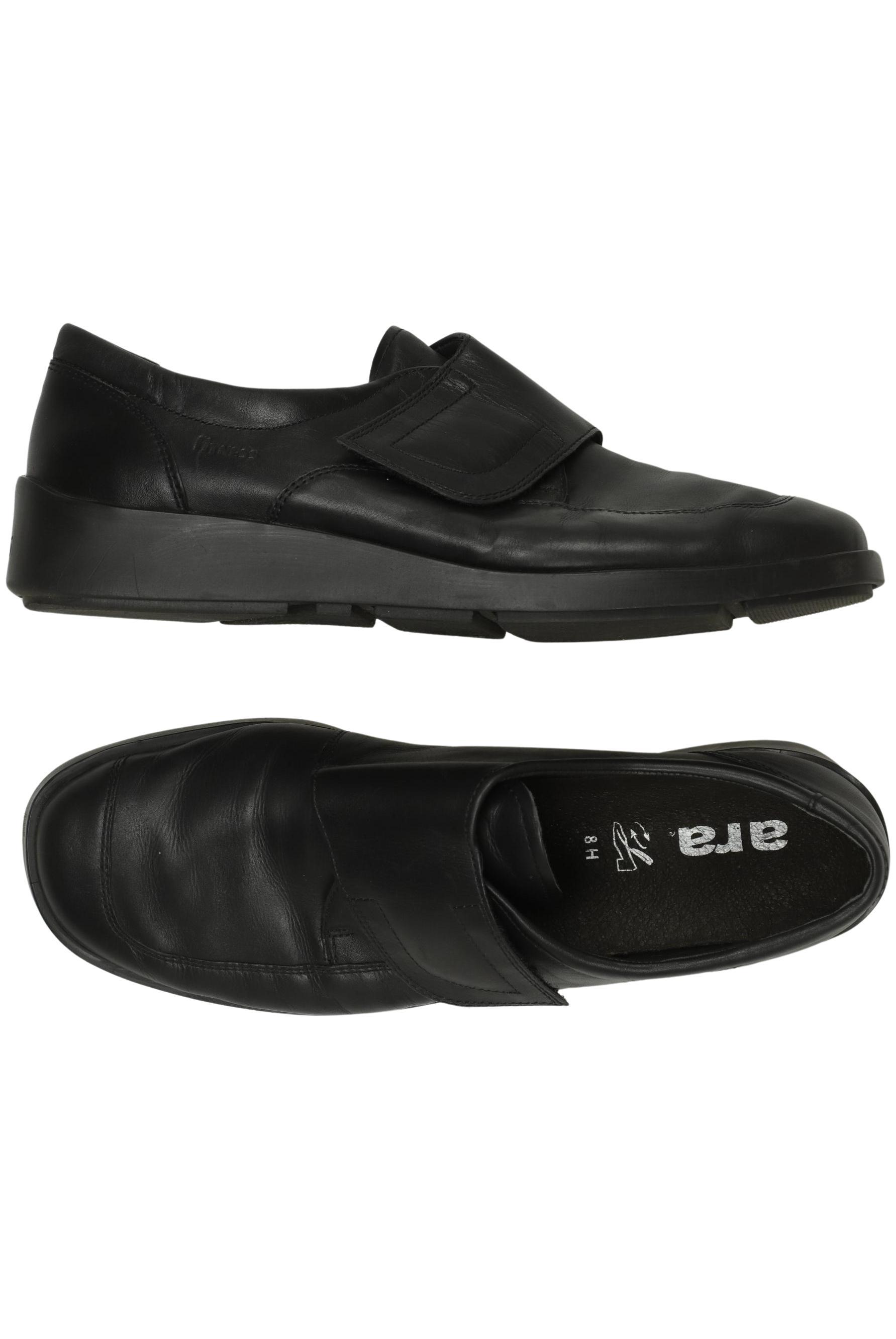 

Ara Damen Halbschuh, schwarz, Gr. 7.5