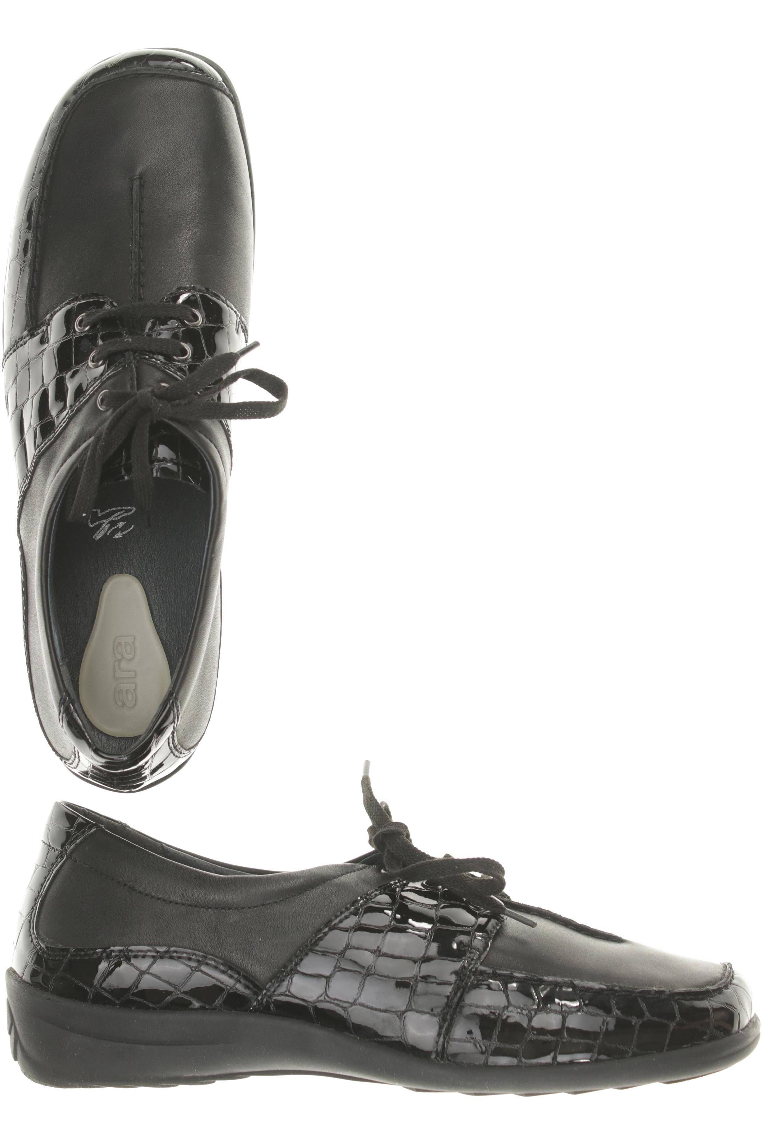 

Ara Damen Halbschuh, schwarz, Gr. 6.5