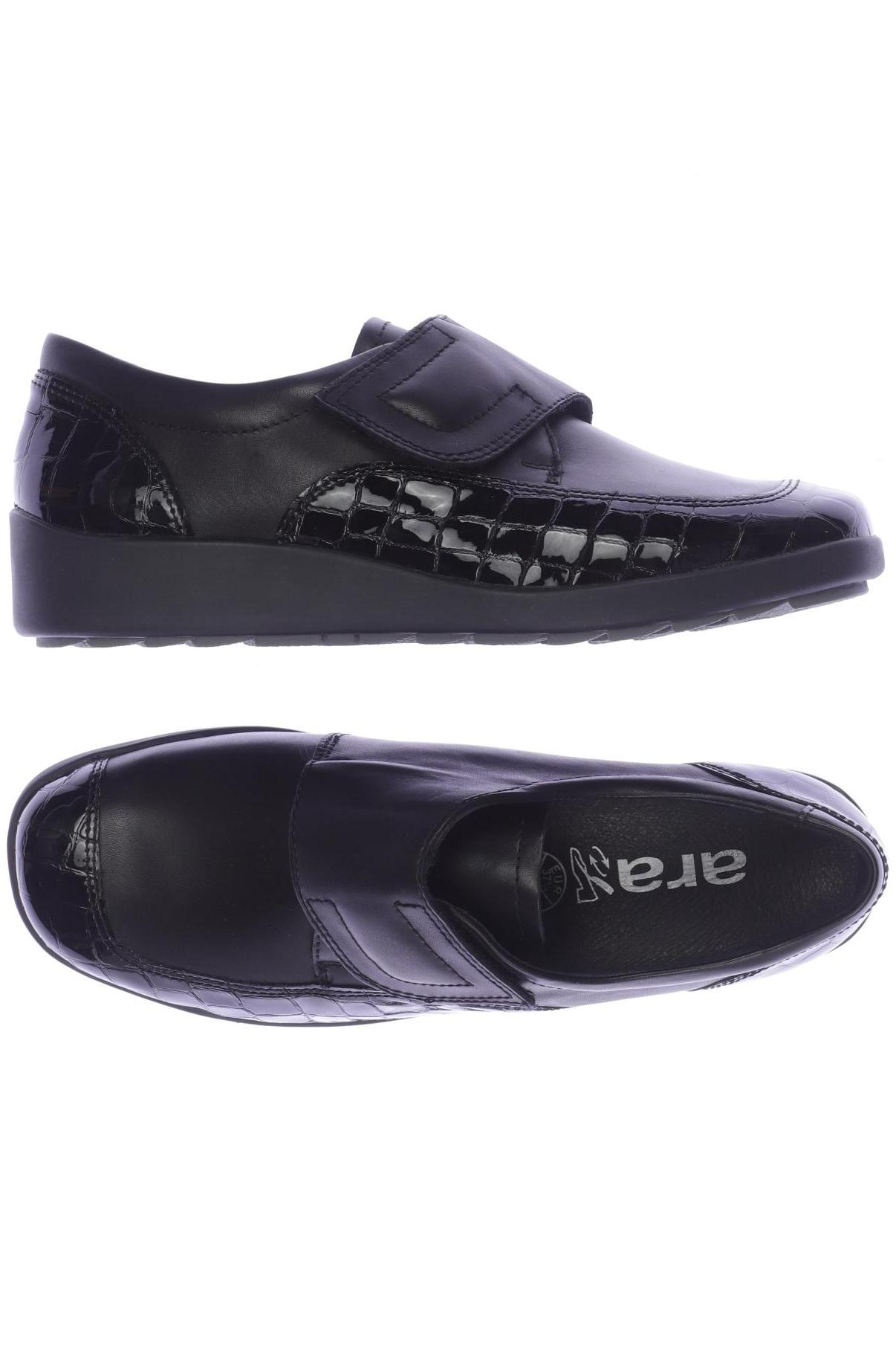 

Ara Damen Halbschuh, schwarz, Gr. 37.5