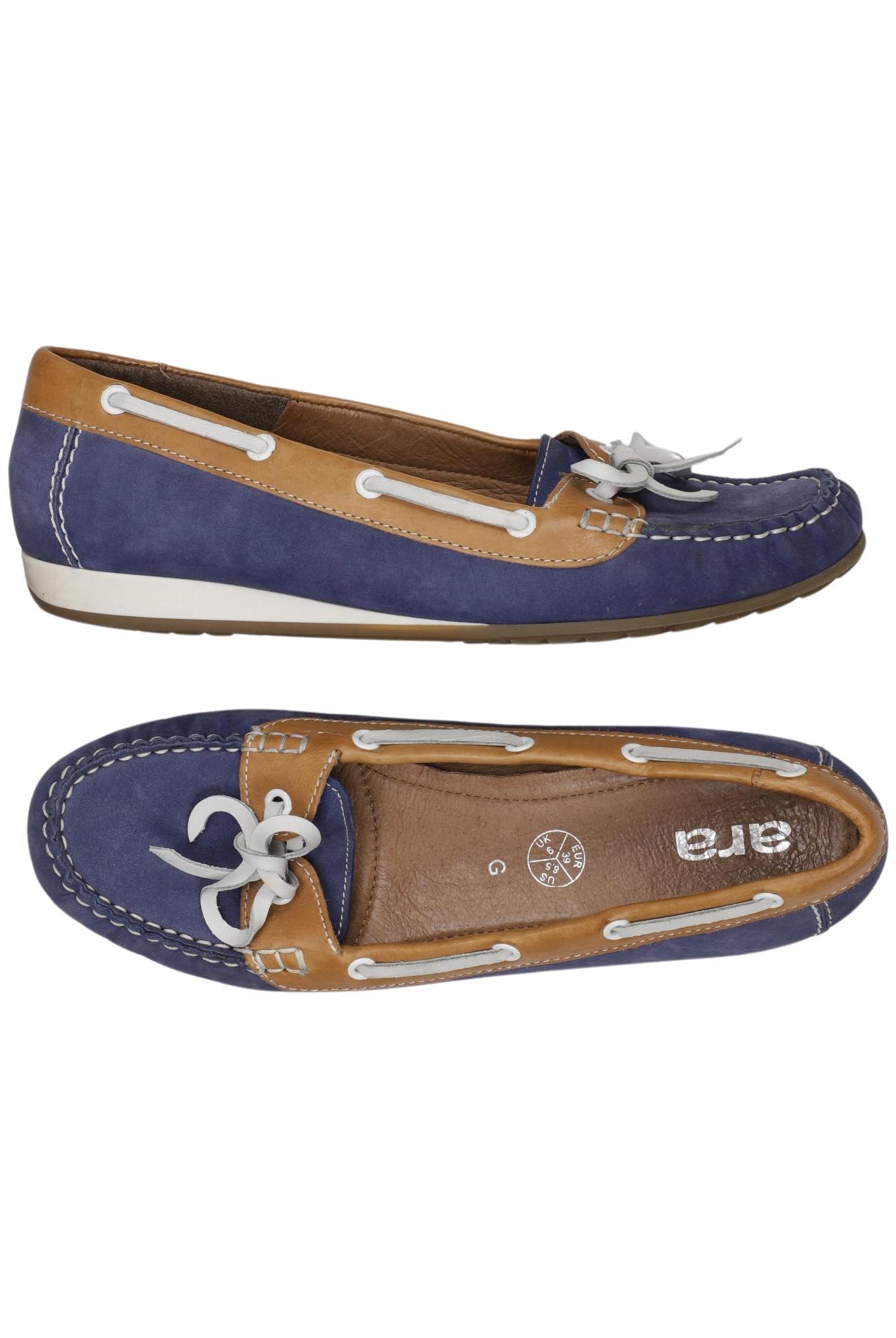 

Ara Damen Halbschuh, blau, Gr. 39