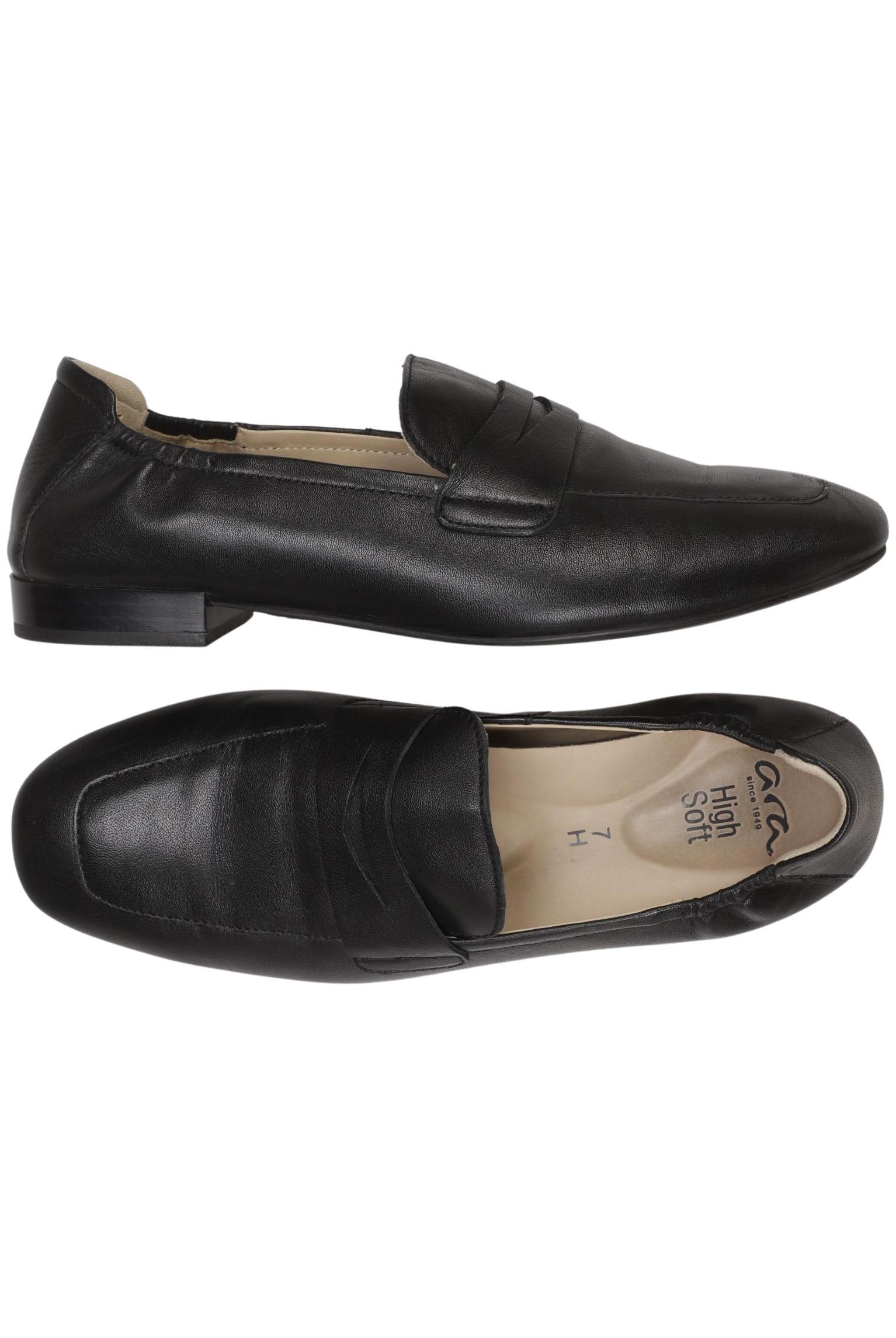 

Ara Damen Halbschuh, schwarz, Gr. 7