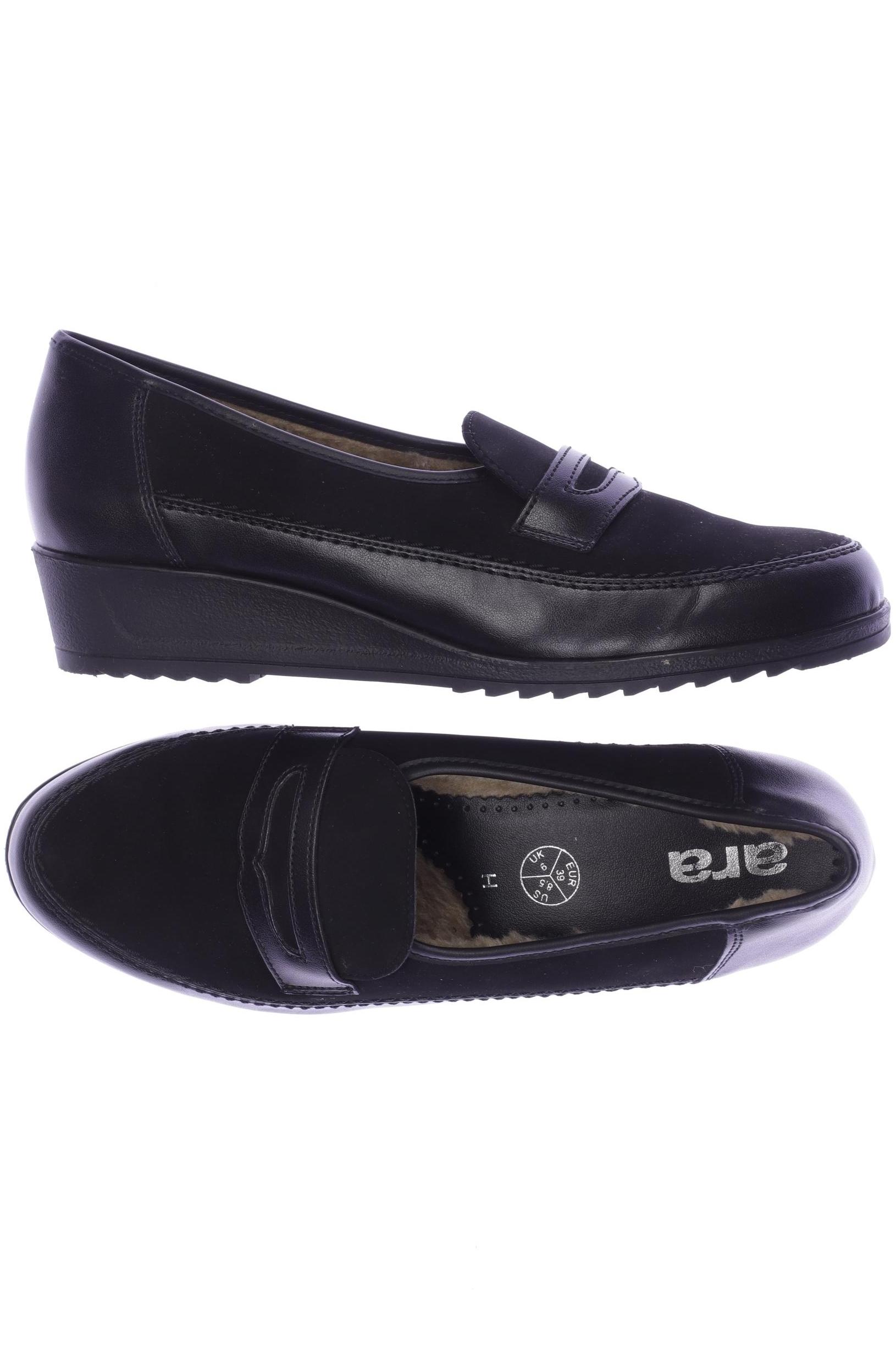

Ara Damen Halbschuh, schwarz, Gr. 39