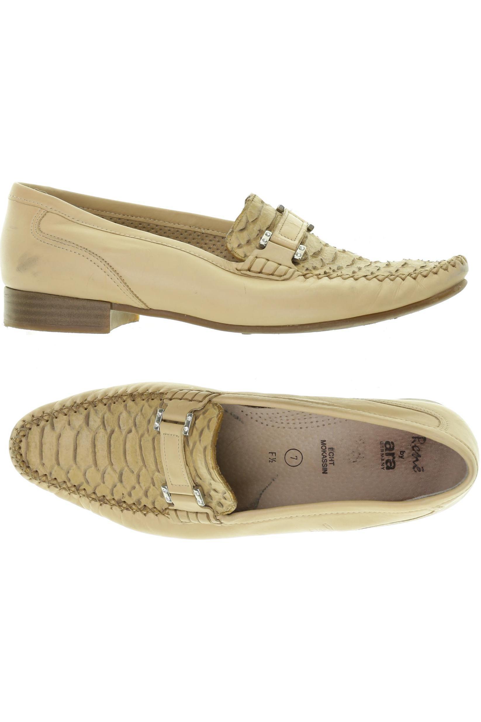 

Ara Damen Halbschuh, beige, Gr. 7