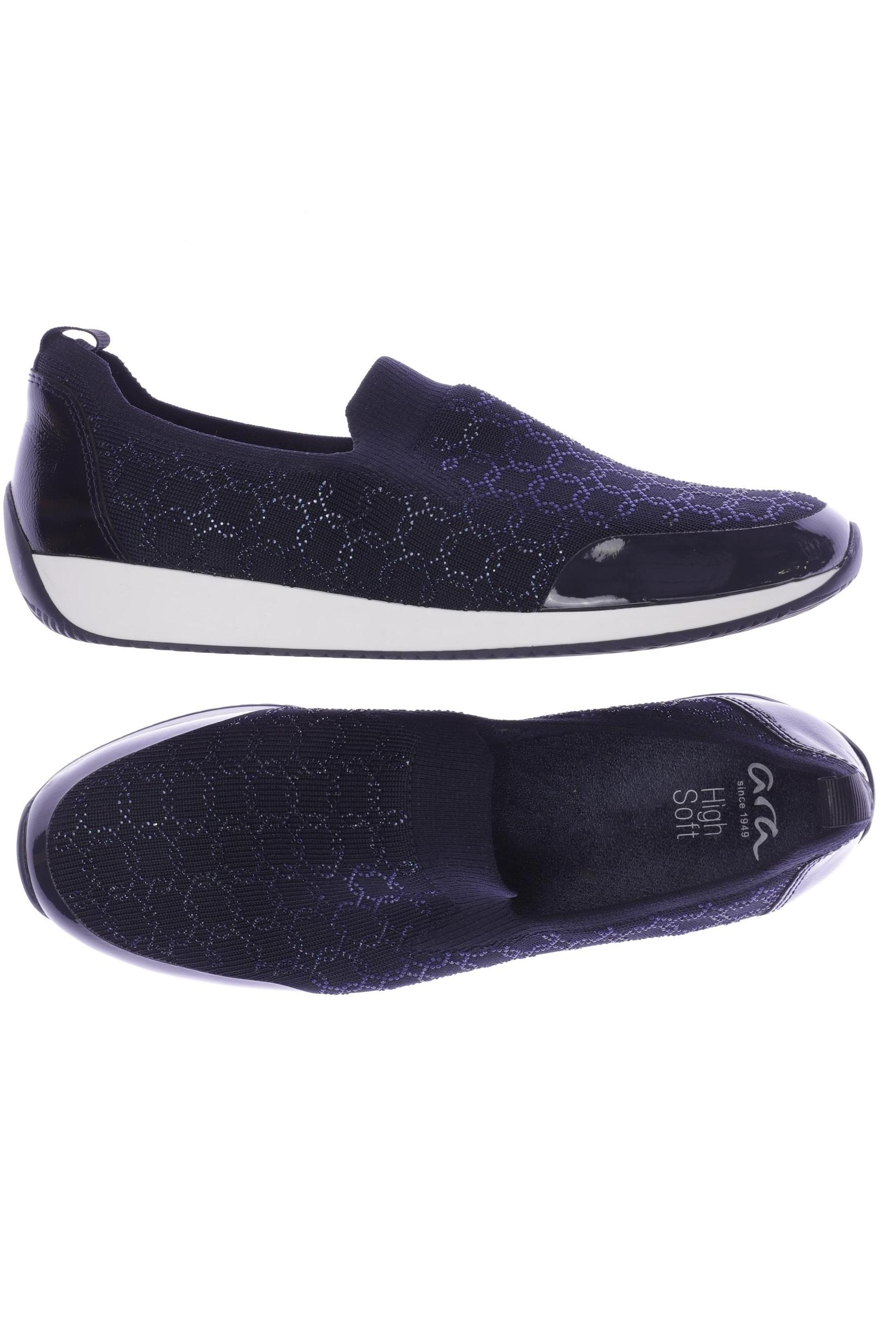 

Ara Damen Halbschuh, marineblau, Gr. 7