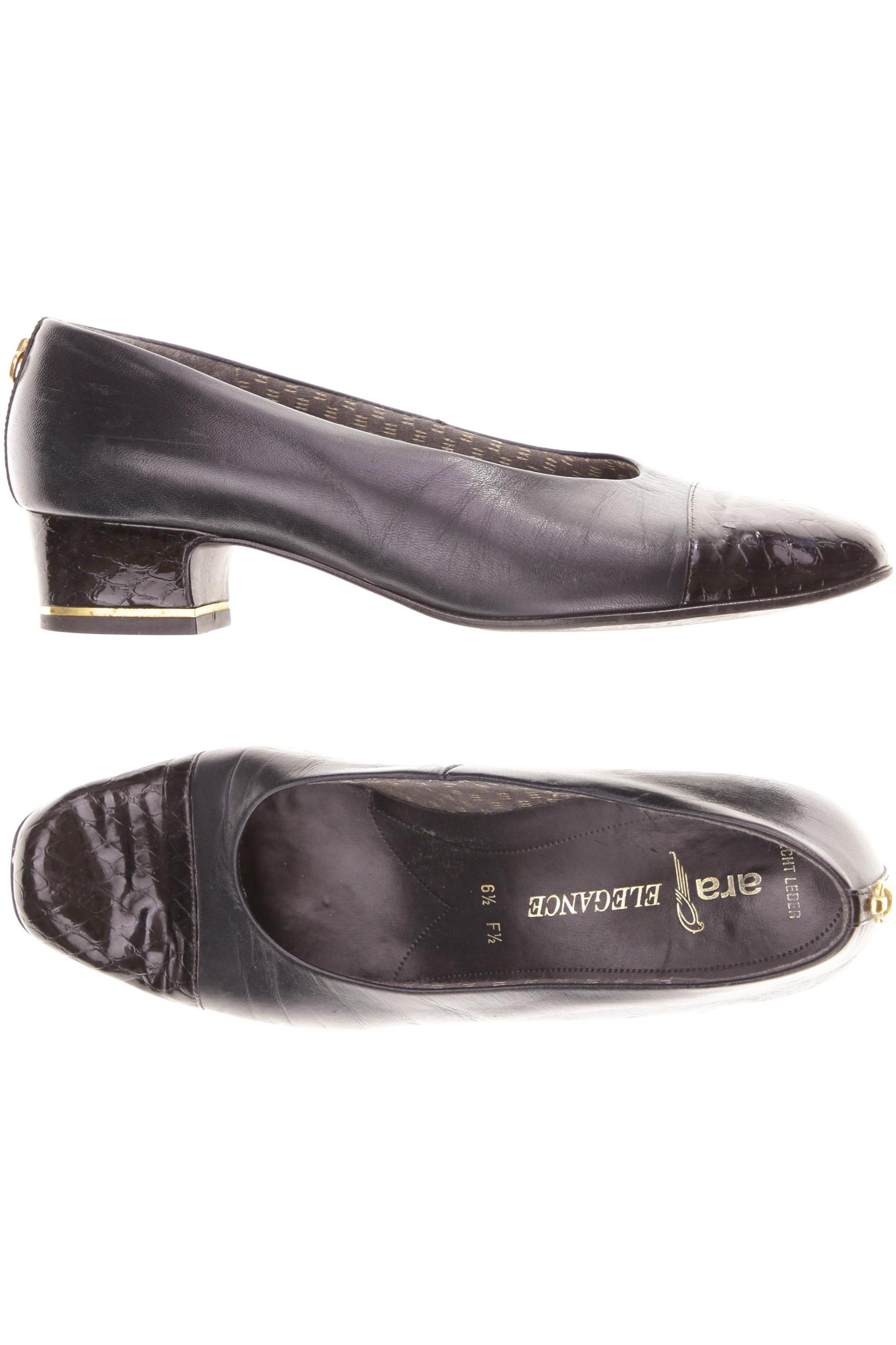 

Ara Damen Halbschuh, schwarz, Gr. 6.5