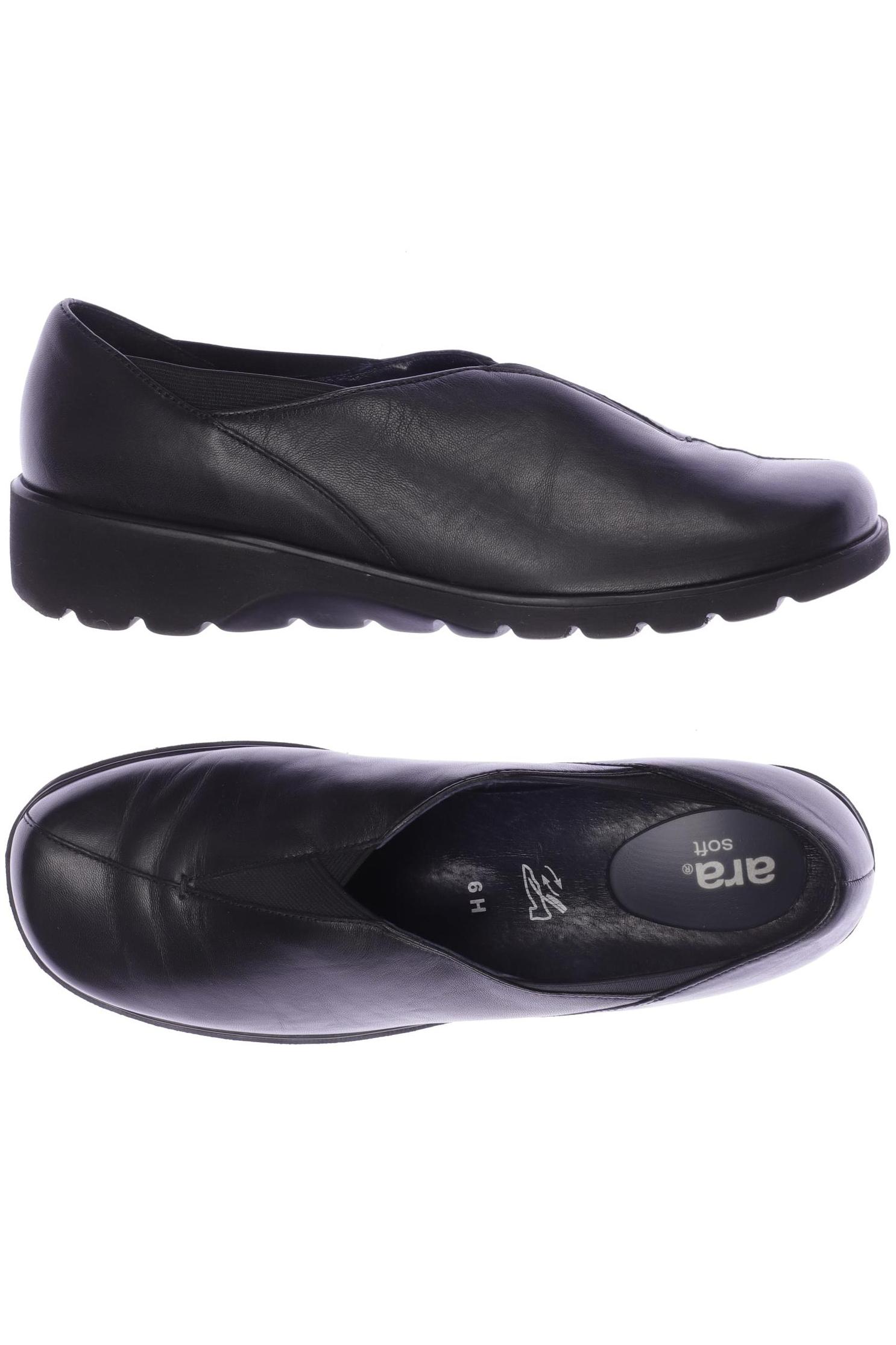 

Ara Damen Halbschuh, schwarz, Gr. 6