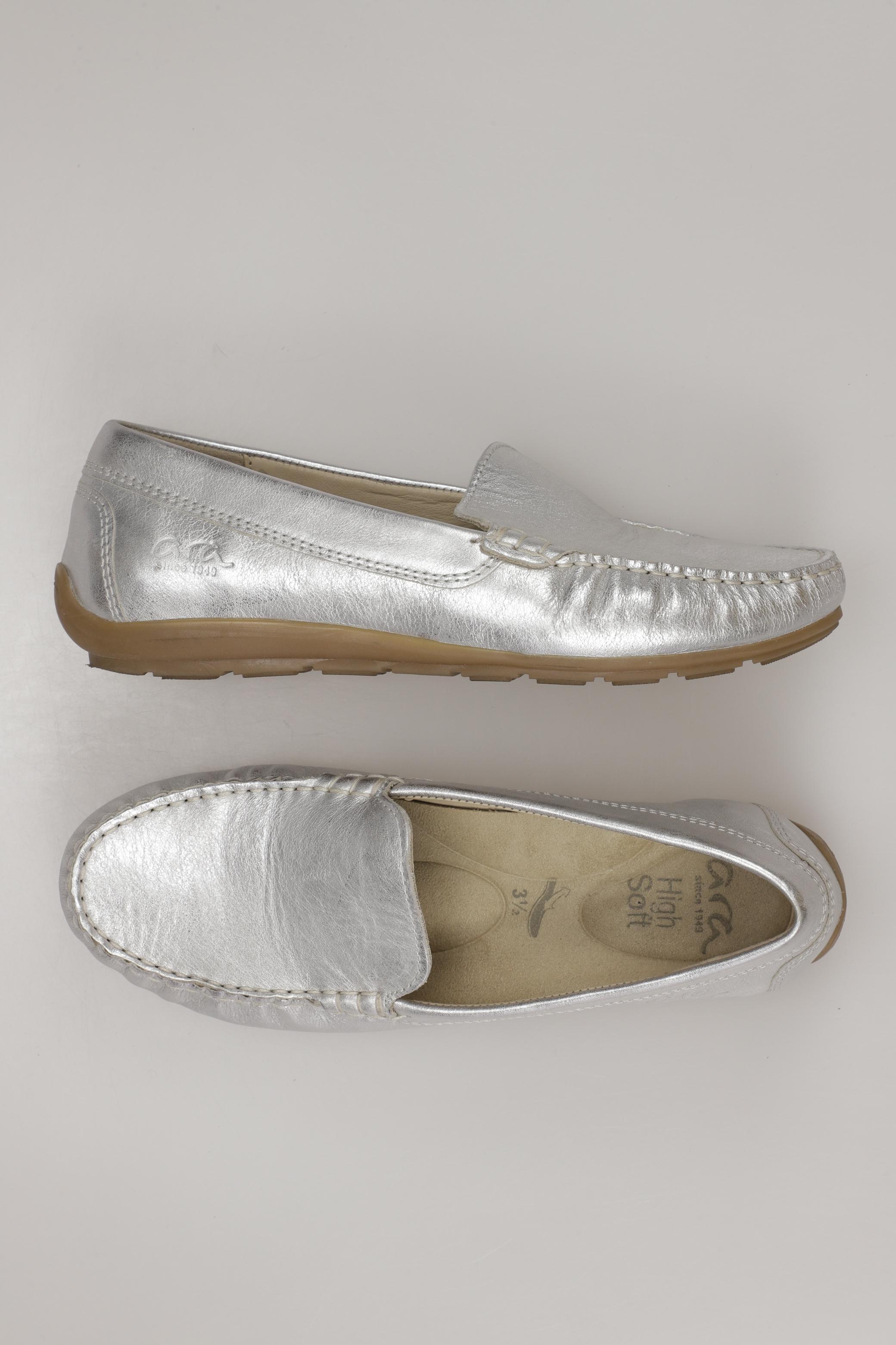 

Ara Damen Halbschuh, silber, Gr. 3.5