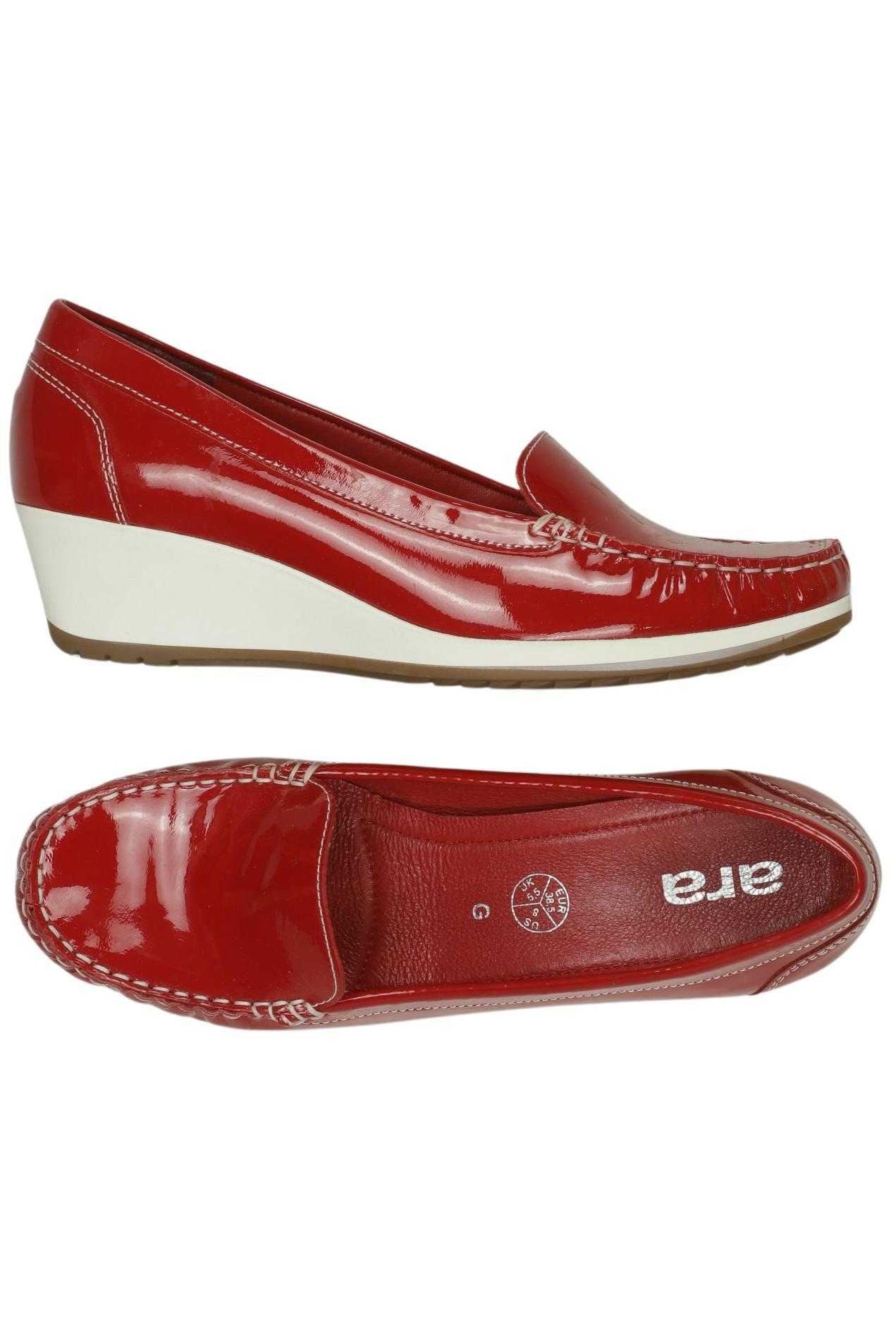 

Ara Damen Halbschuh, rot, Gr. 38.5