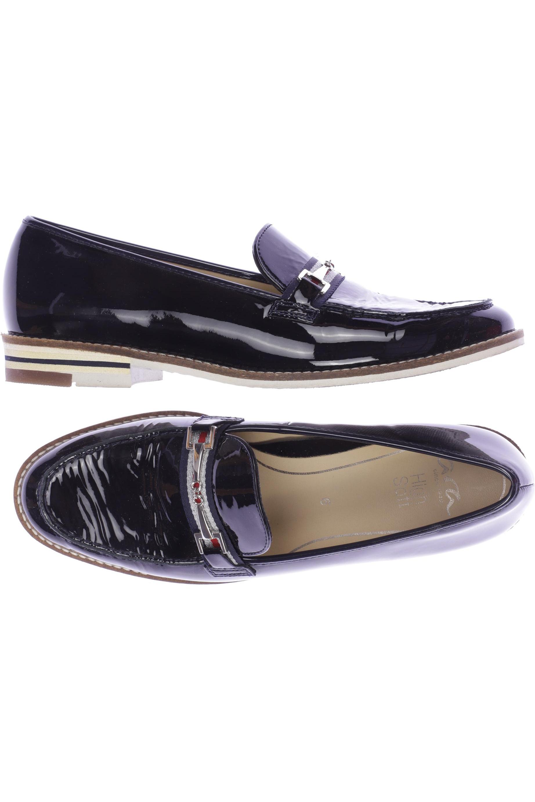 

Ara Damen Halbschuh, marineblau, Gr. 6