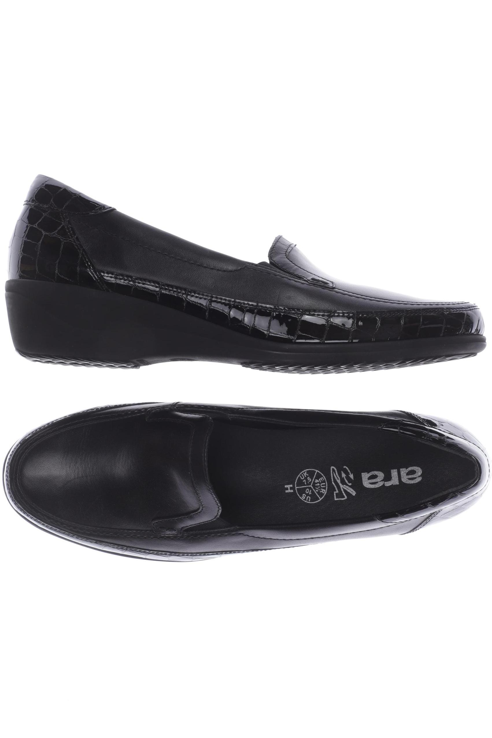 

Ara Damen Halbschuh, schwarz, Gr. 41.5
