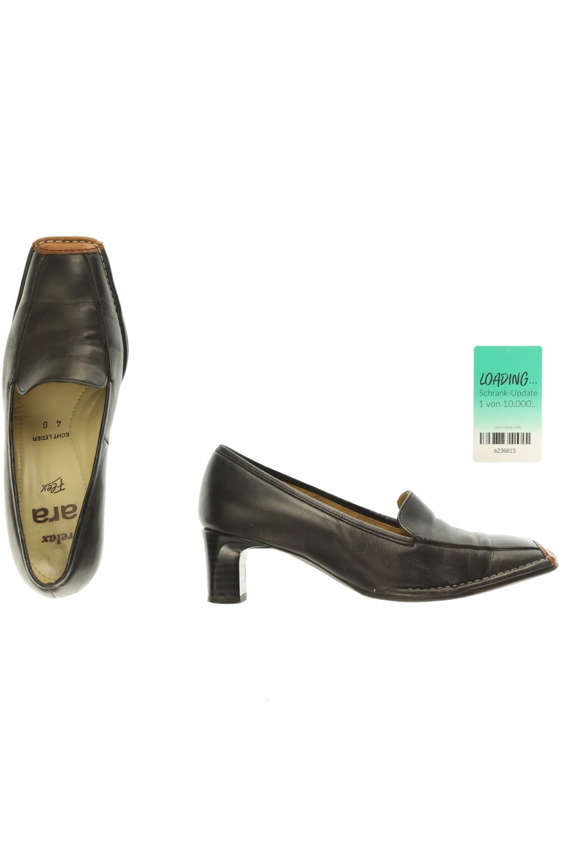 

Ara Damen Halbschuh, schwarz, Gr. 4