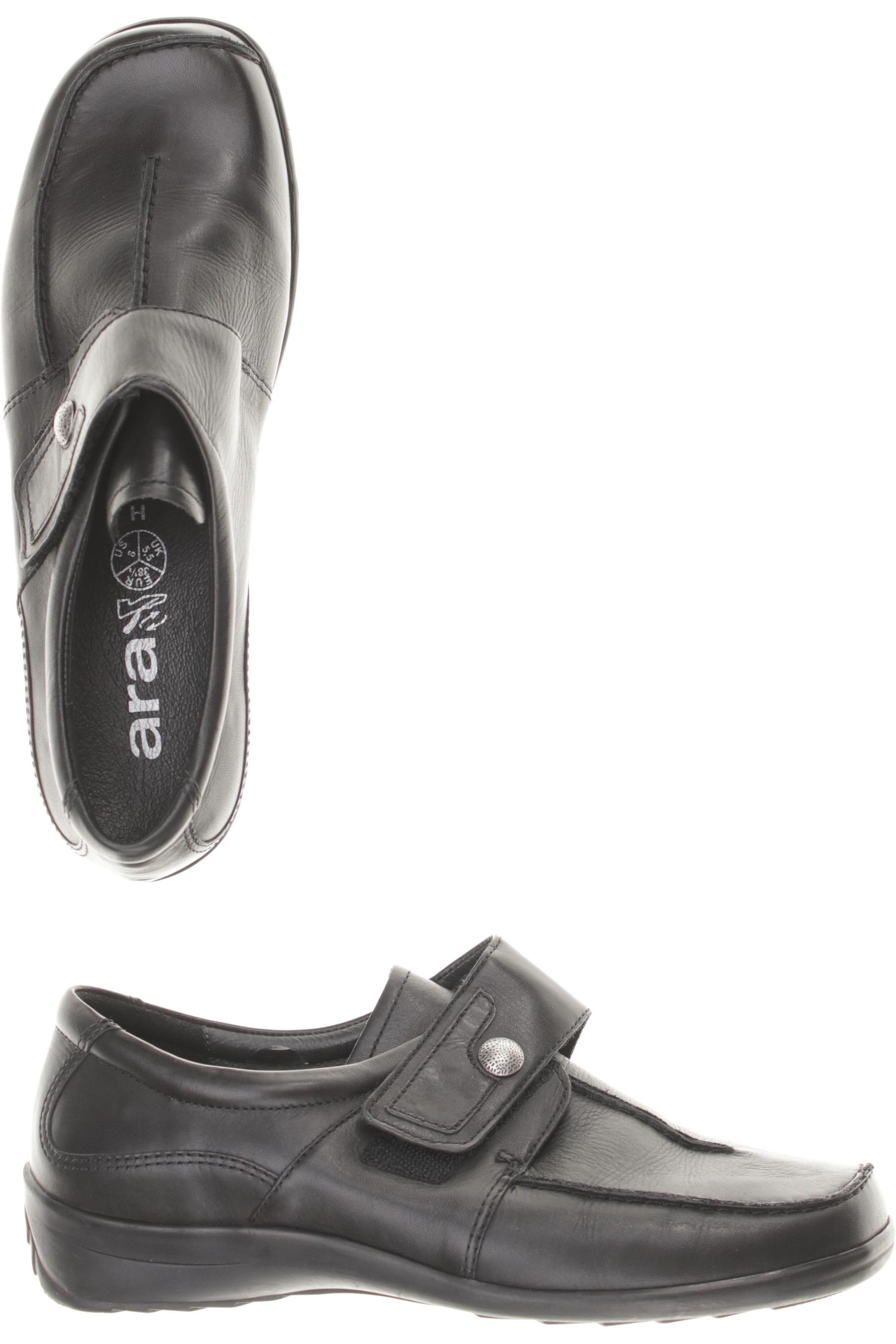 

Ara Damen Halbschuh, schwarz, Gr. 5.5