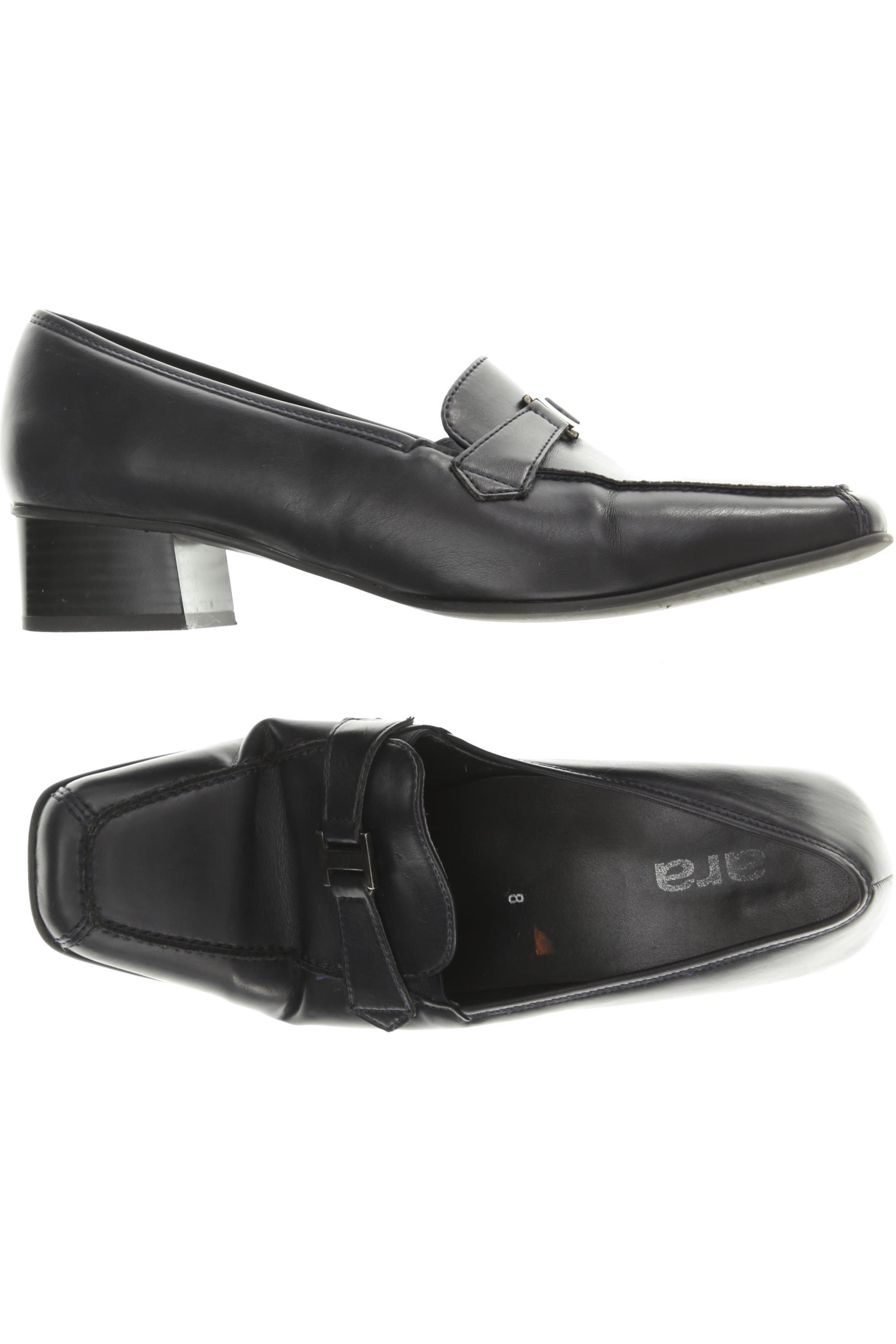 

Ara Damen Halbschuh, blau, Gr. 8