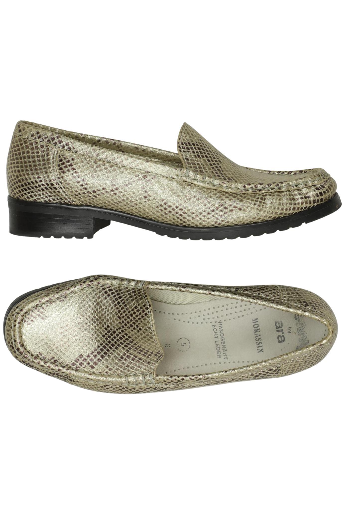 

Ara Damen Halbschuh, beige, Gr. 5