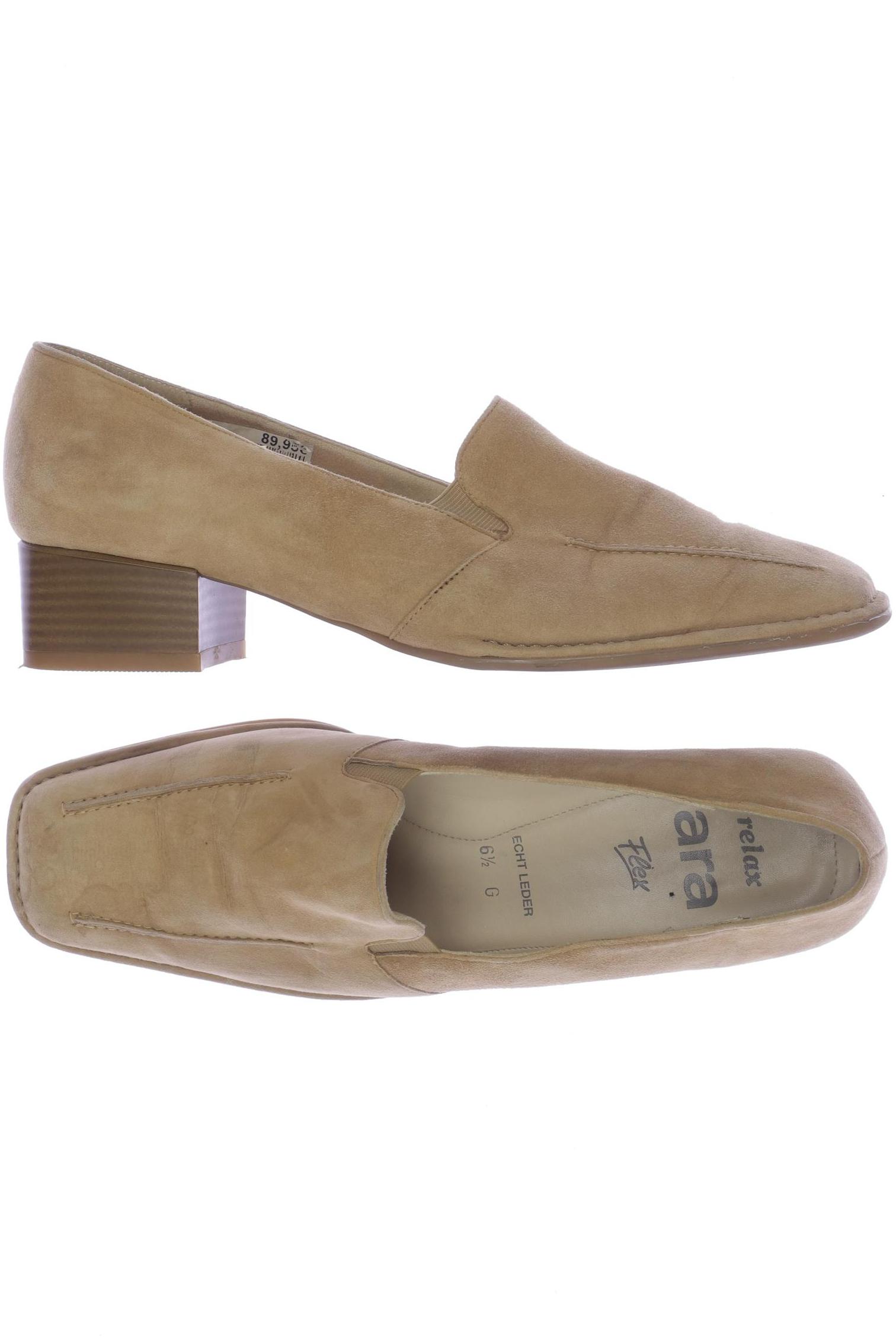 

Ara Damen Halbschuh, beige, Gr. 6.5