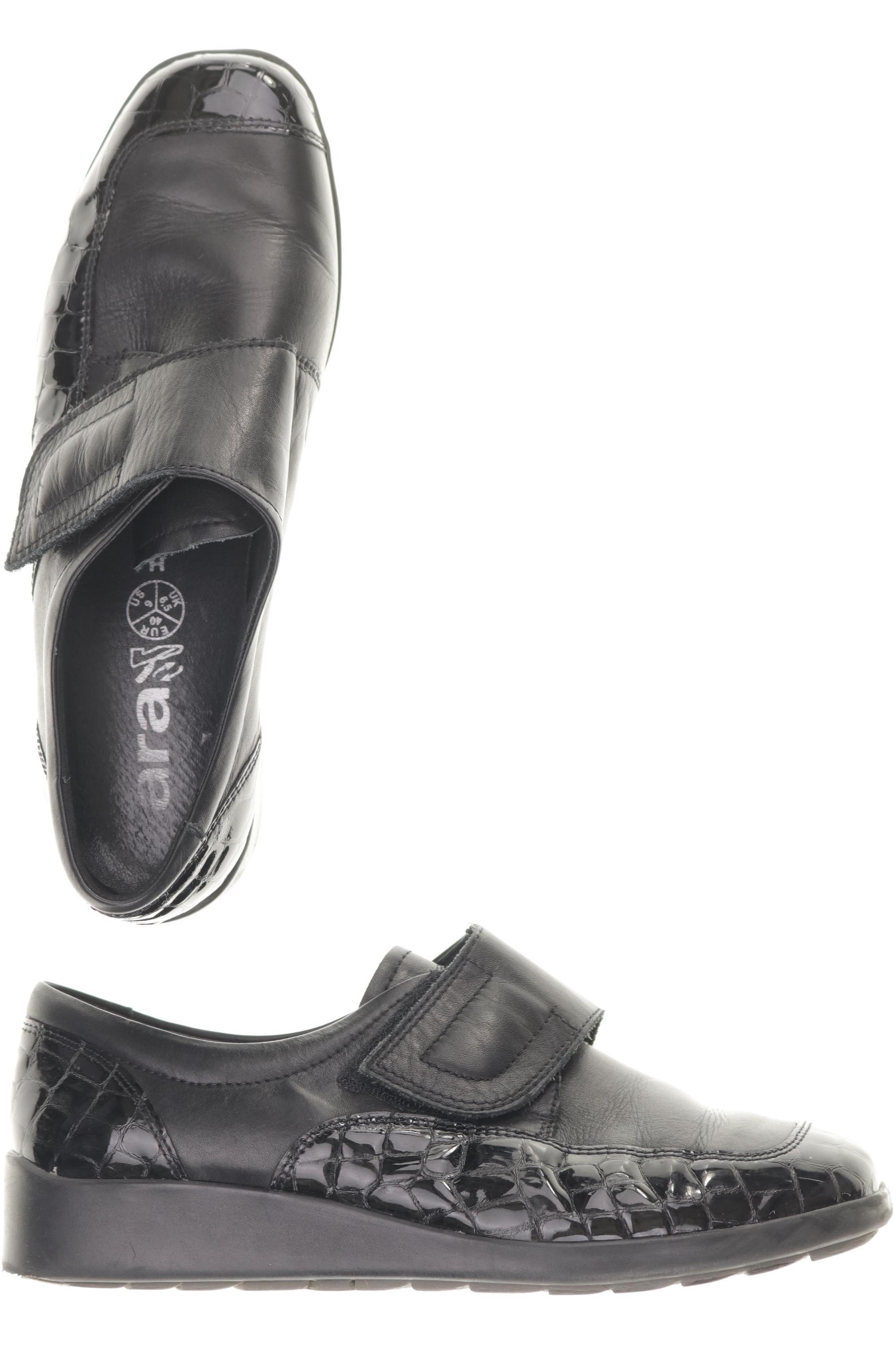

Ara Damen Halbschuh, schwarz, Gr. 6.5