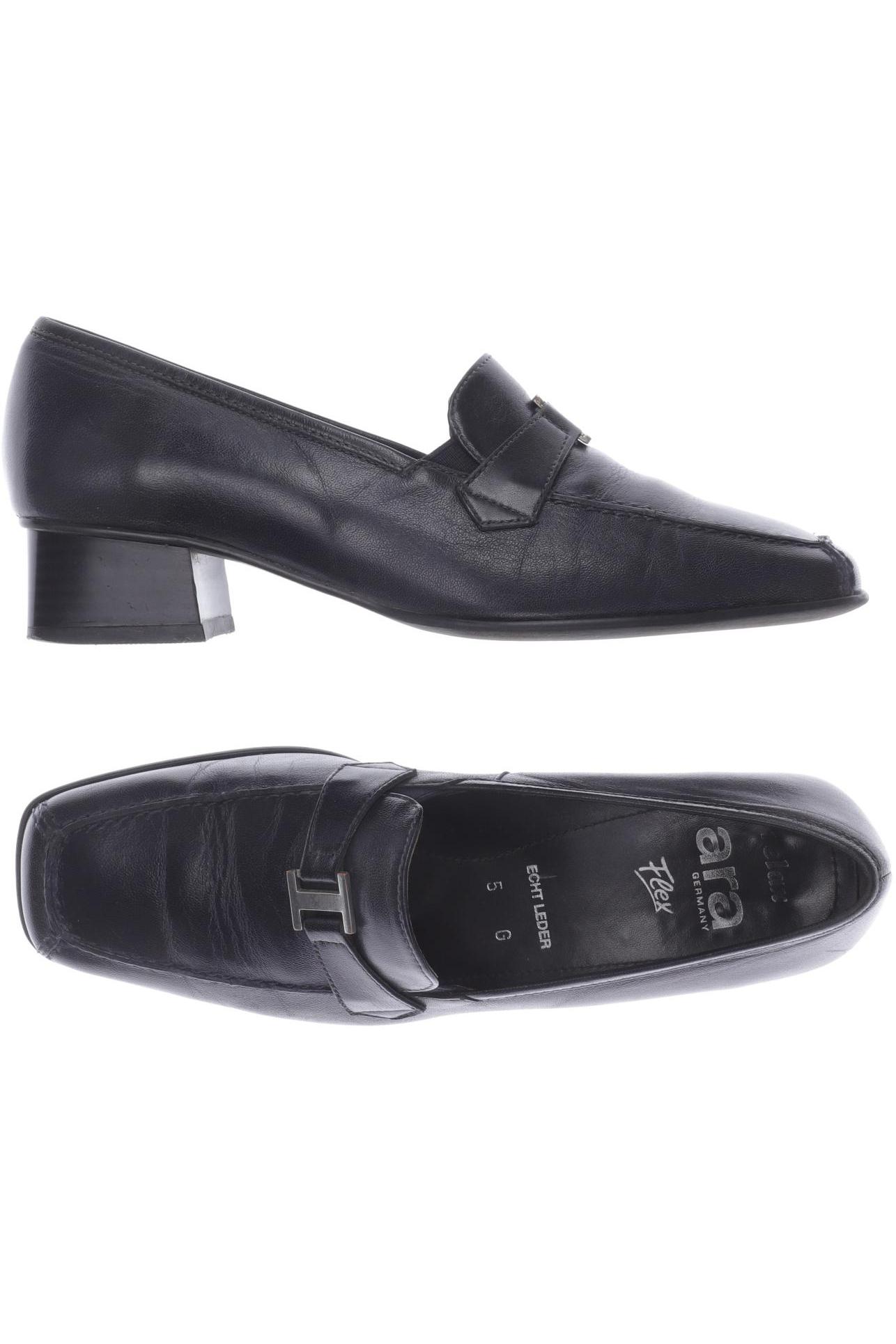 

Ara Damen Halbschuh, marineblau, Gr. 5