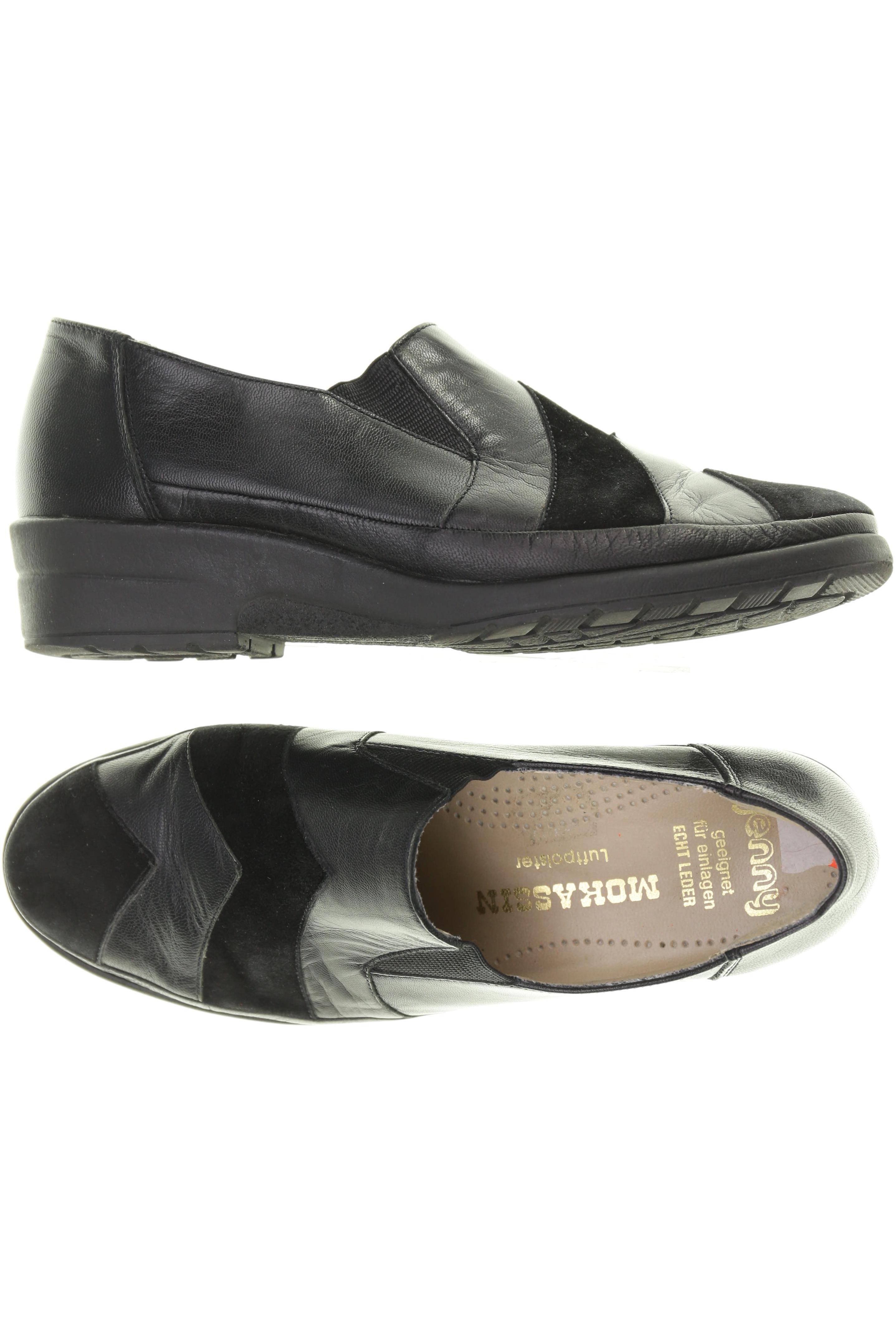 

Ara Damen Halbschuh, schwarz, Gr. 4.5