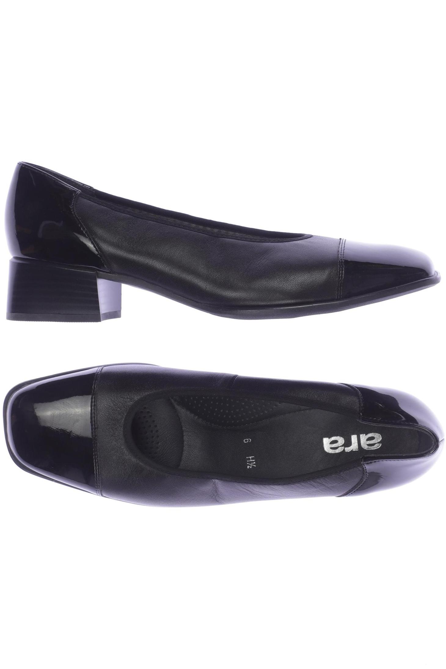 

Ara Damen Halbschuh, schwarz, Gr. 6