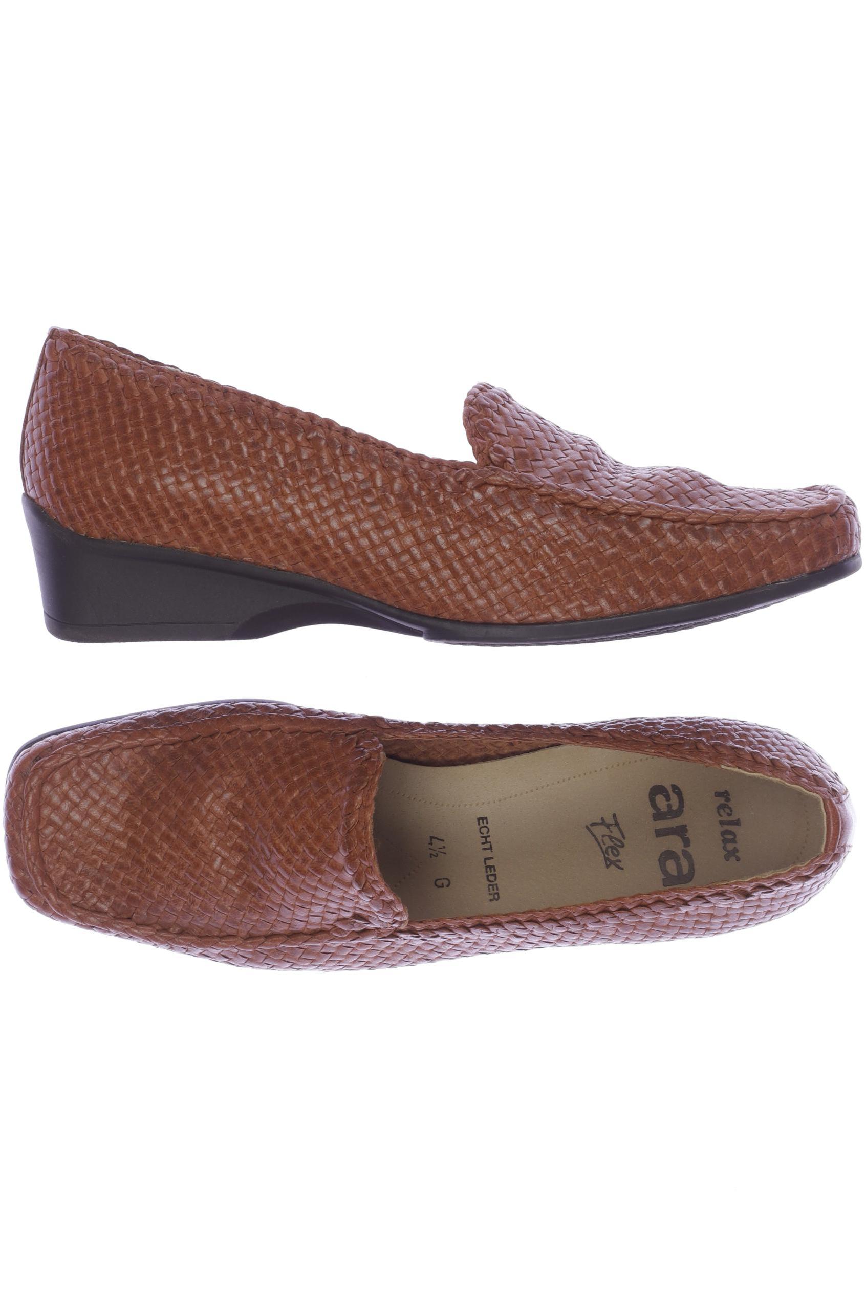

Ara Damen Halbschuh, braun, Gr. 4.5