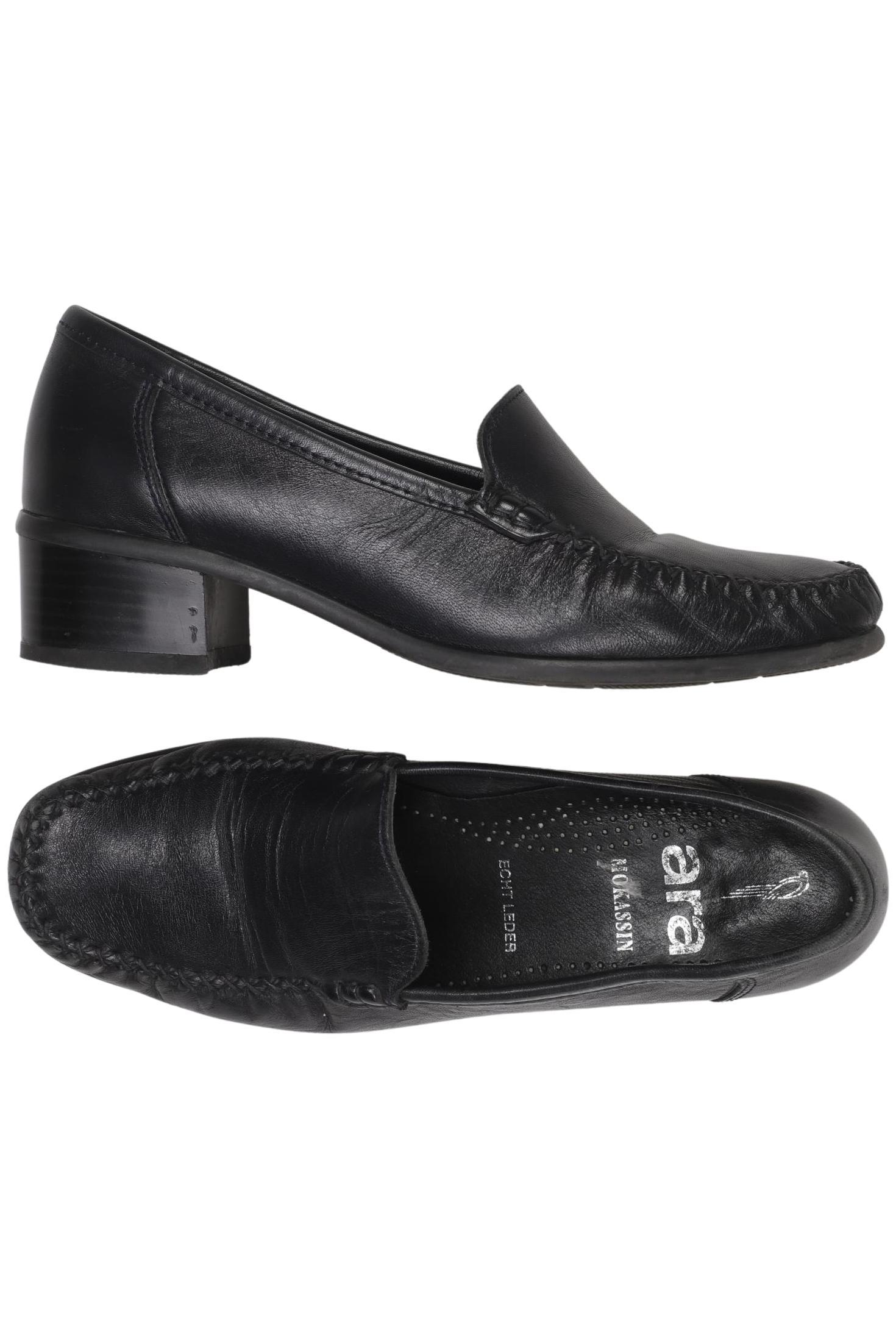

Ara Damen Halbschuh, schwarz, Gr. 4.5