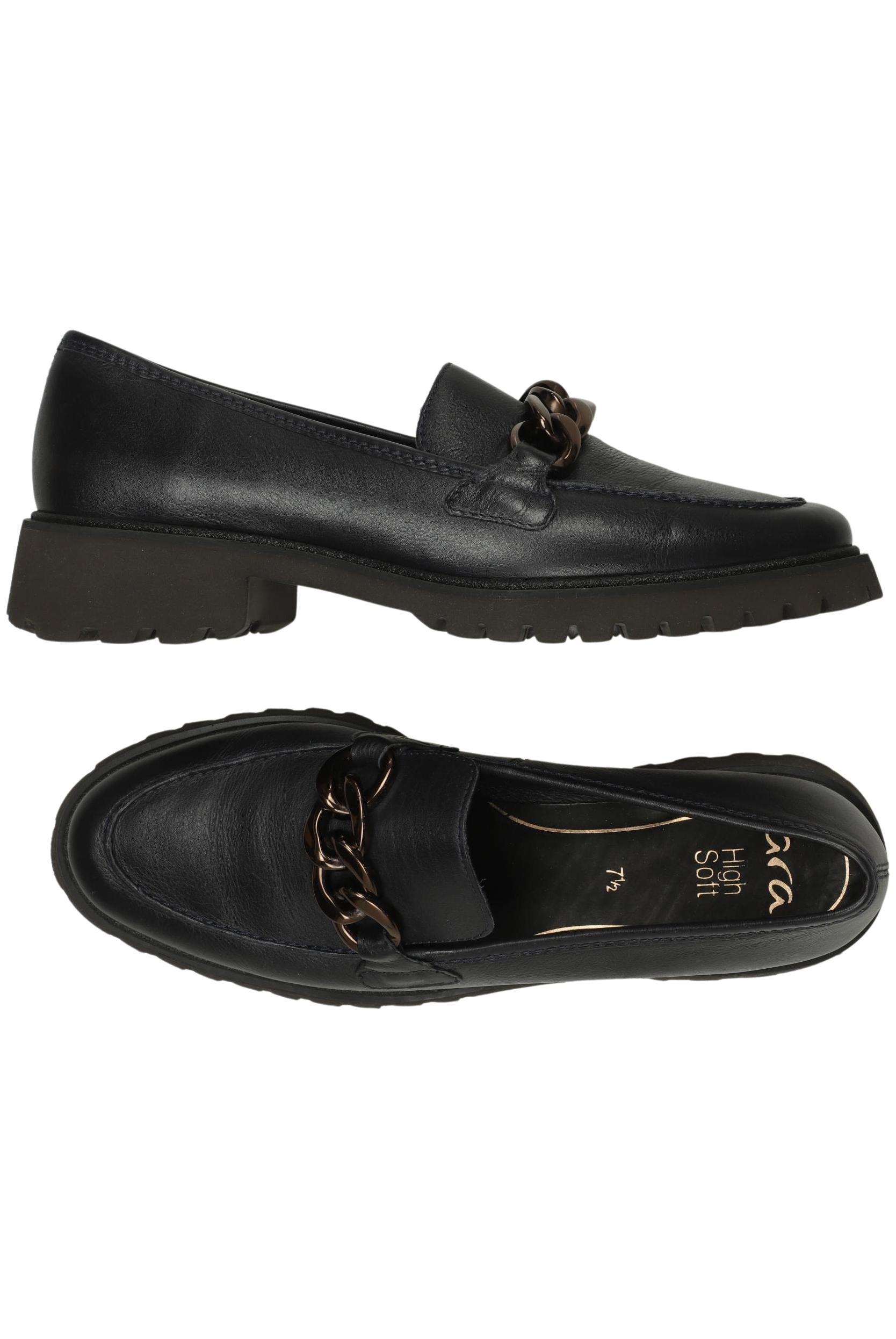 

Ara Damen Halbschuh, marineblau, Gr. 7.5