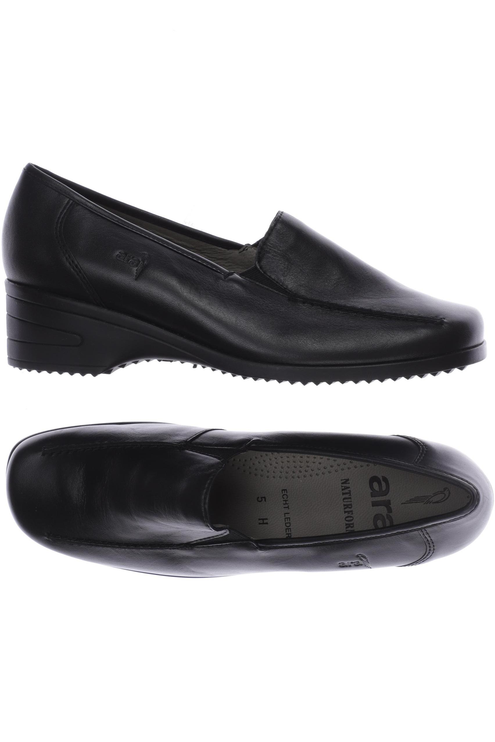 

Ara Damen Halbschuh, schwarz, Gr. 5