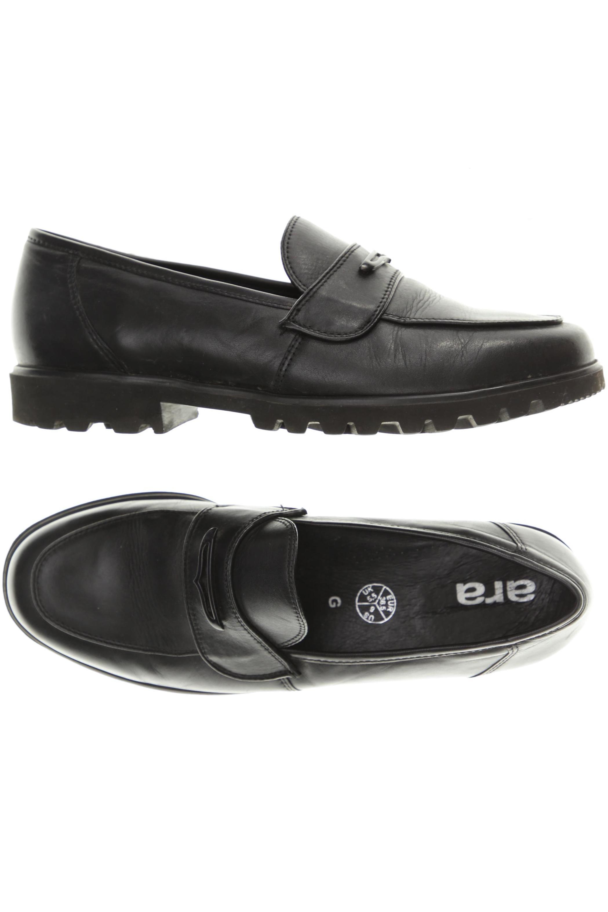 

Ara Damen Halbschuh, schwarz, Gr. 38.5