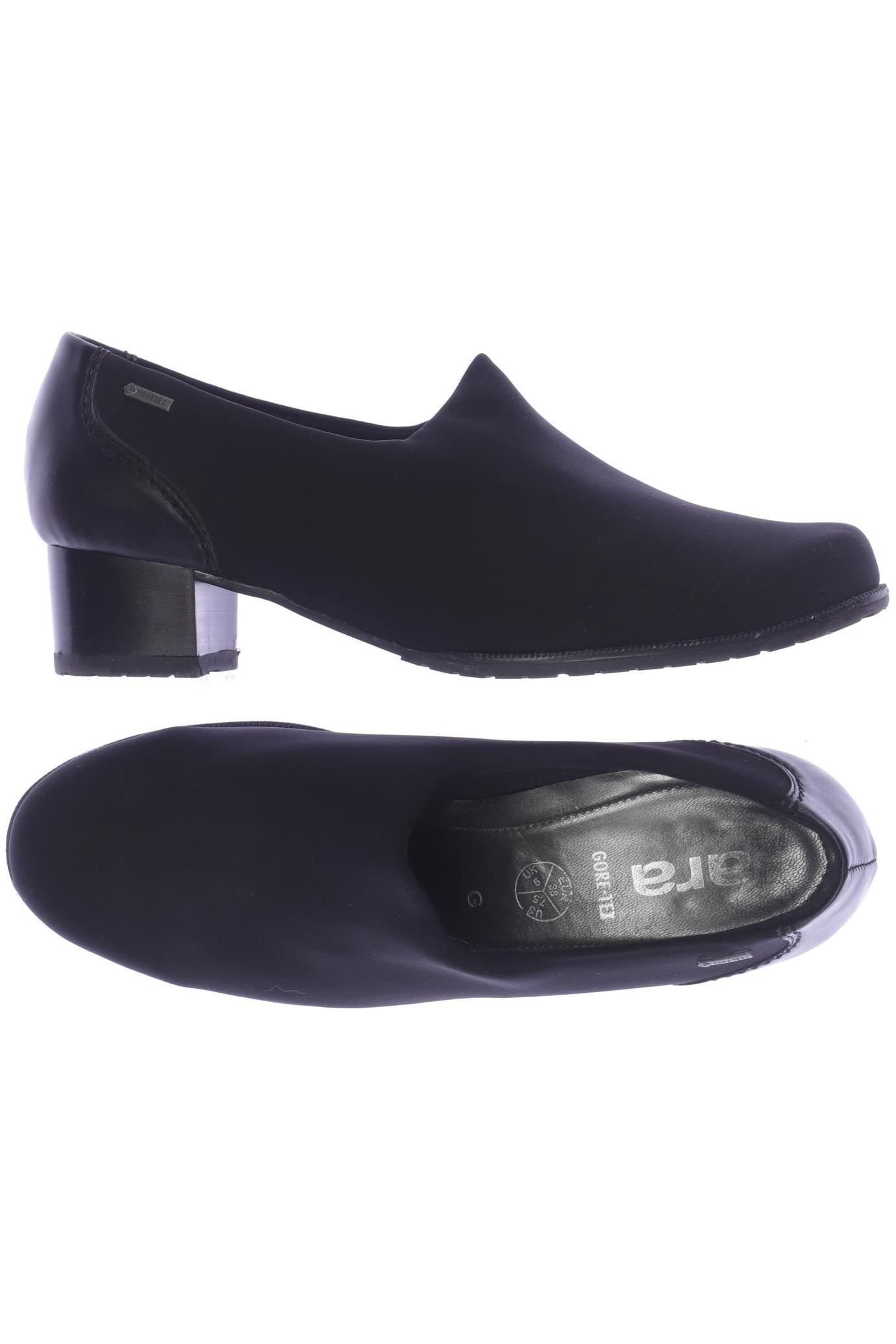 

Ara Damen Halbschuh, schwarz, Gr. 38
