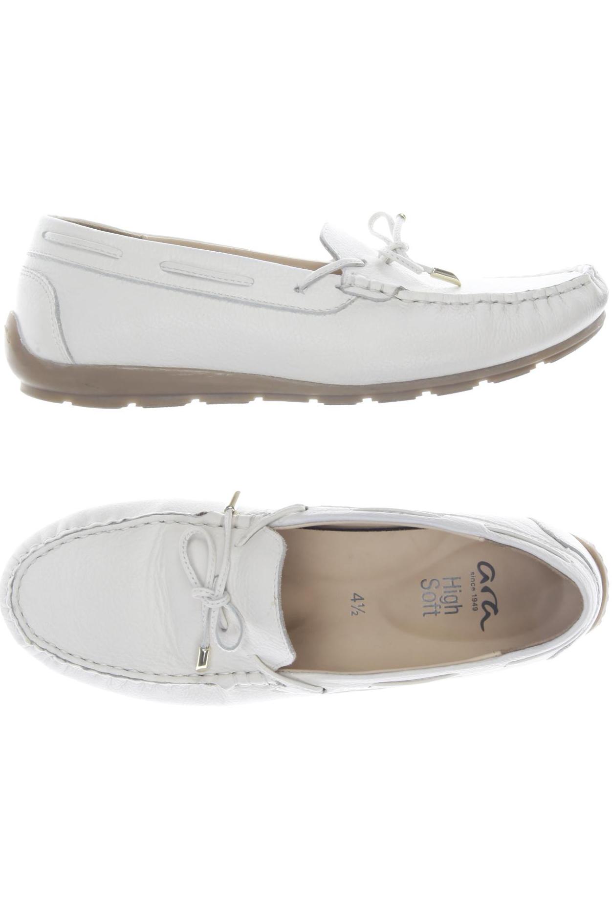 

Ara Damen Halbschuh, cremeweiß, Gr. 4.5