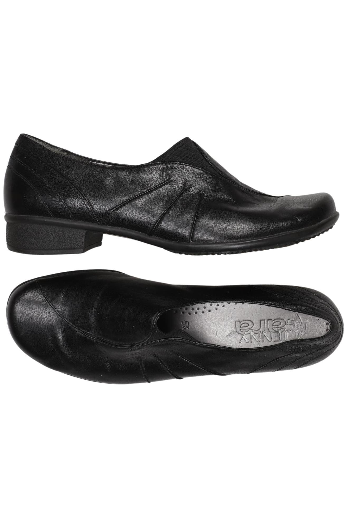 

Ara Damen Halbschuh, schwarz, Gr. 5.5