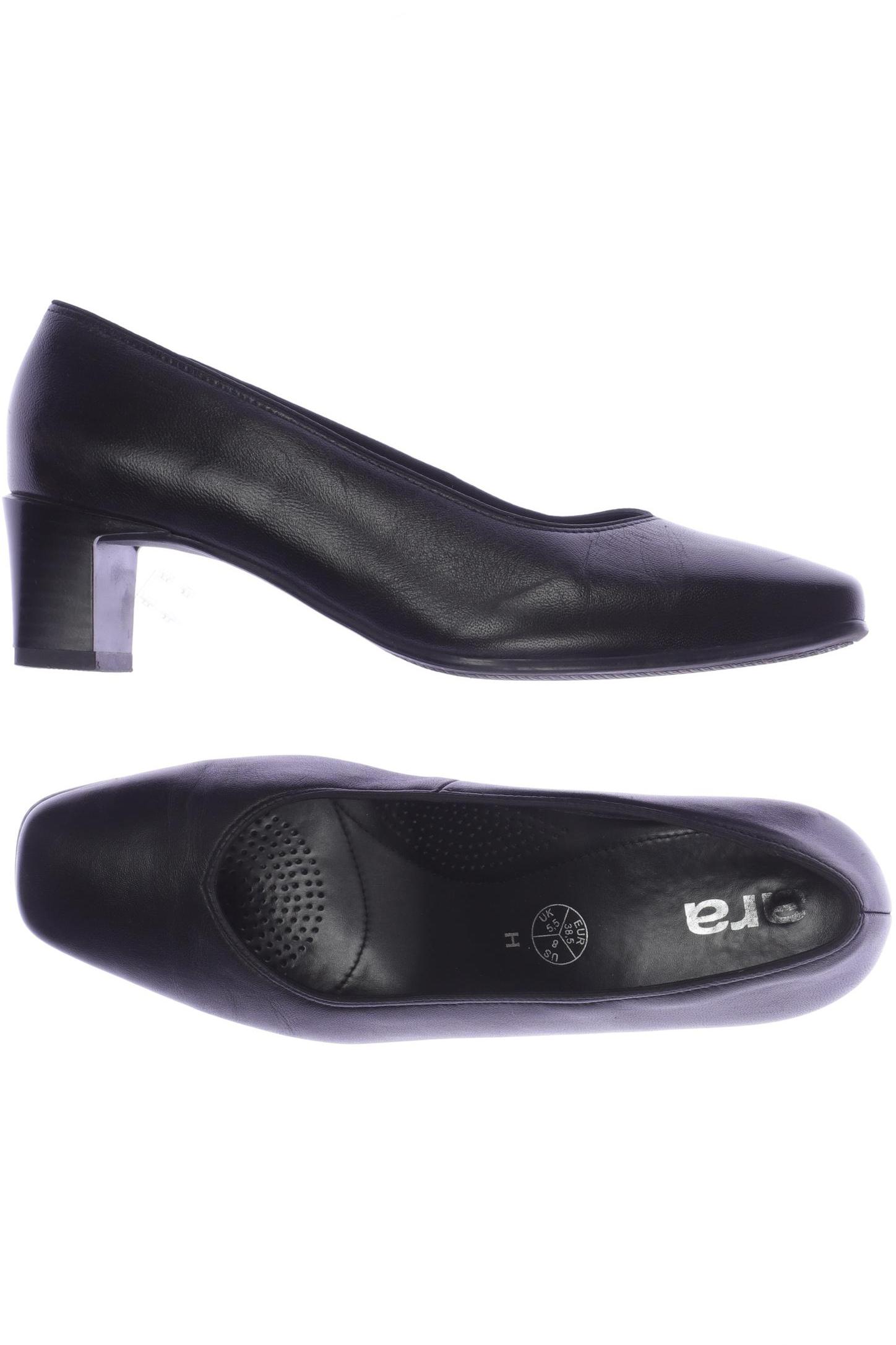 

Ara Damen Halbschuh, schwarz, Gr. 38.5