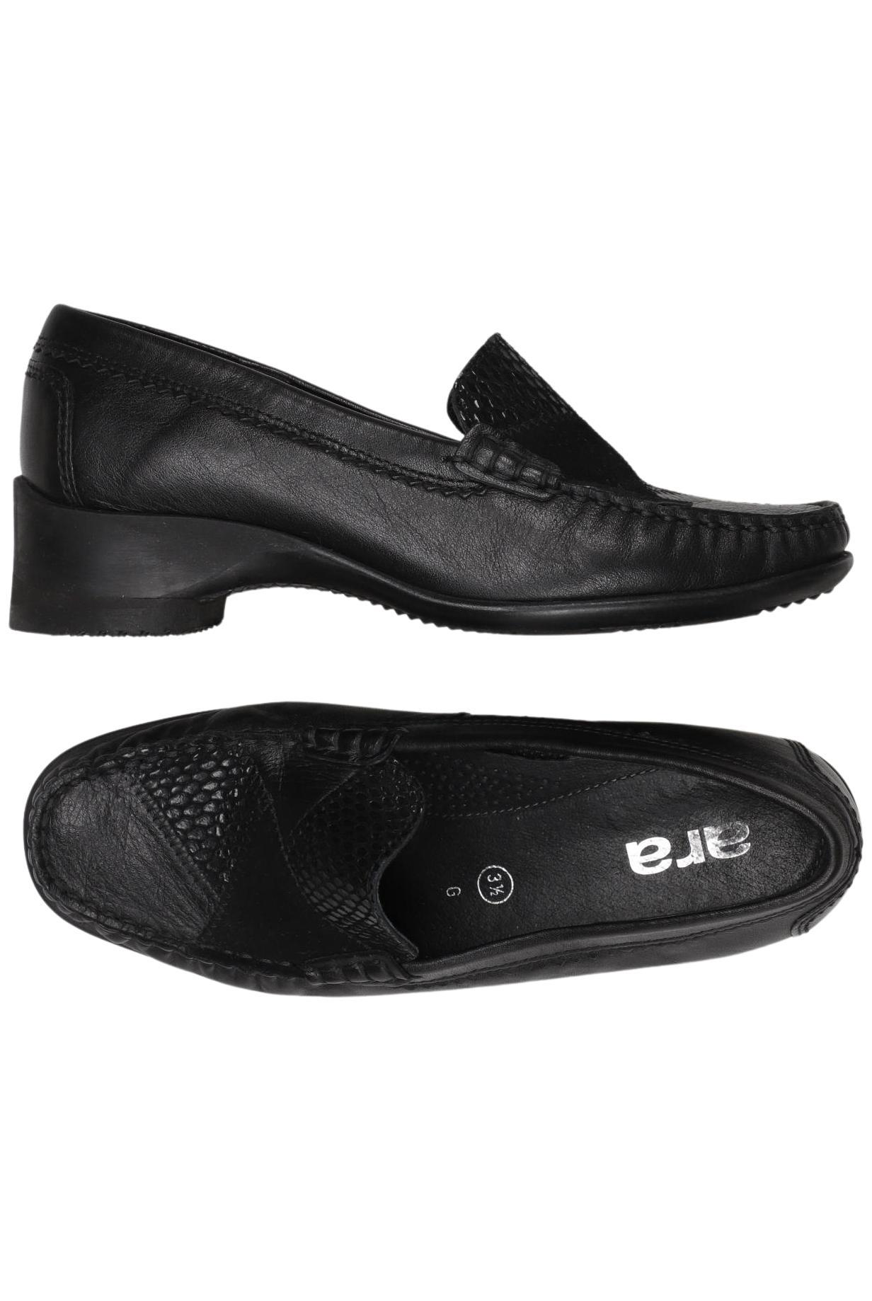 

Ara Damen Halbschuh, schwarz, Gr. 3.5