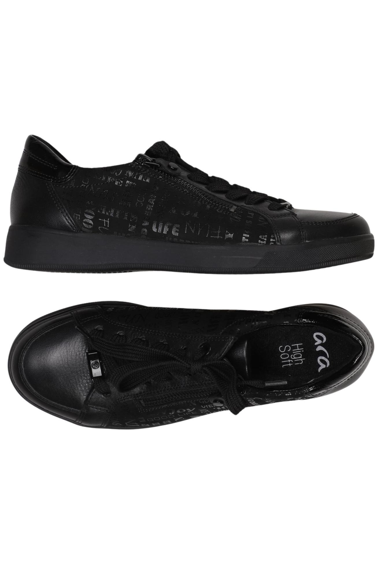 

Ara Damen Halbschuh, schwarz, Gr. 5