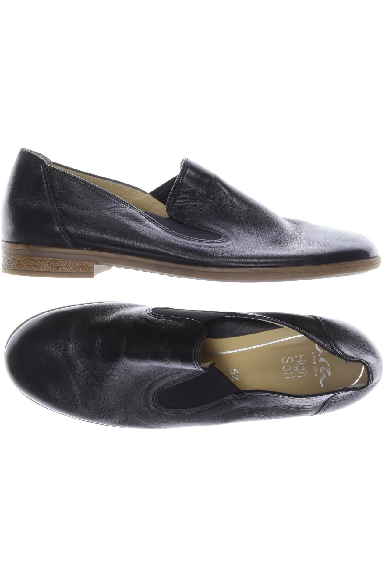 

Ara Damen Halbschuh, schwarz, Gr. 5.5