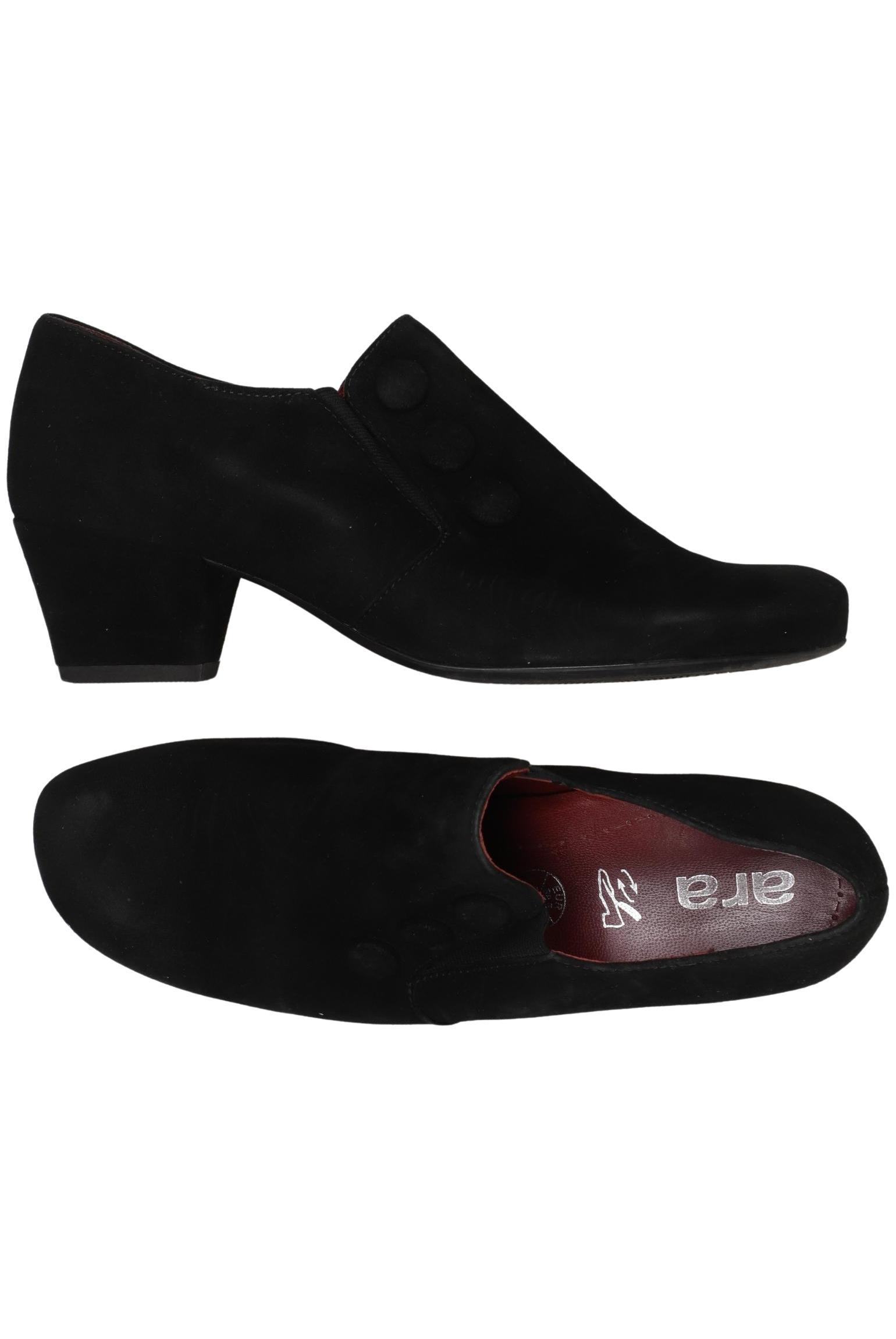

Ara Damen Halbschuh, schwarz, Gr. 38.5