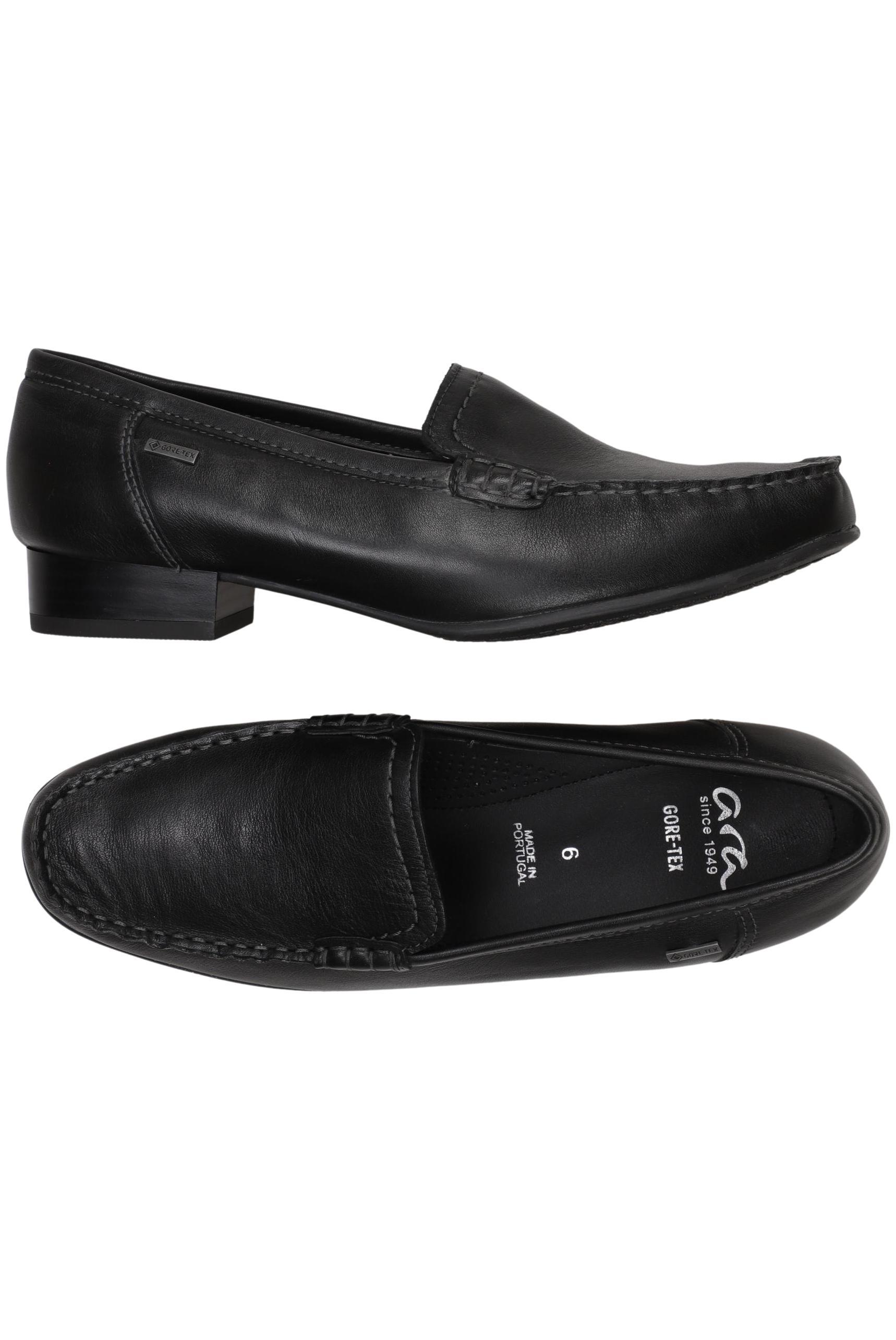 

Ara Damen Halbschuh, schwarz, Gr. 6