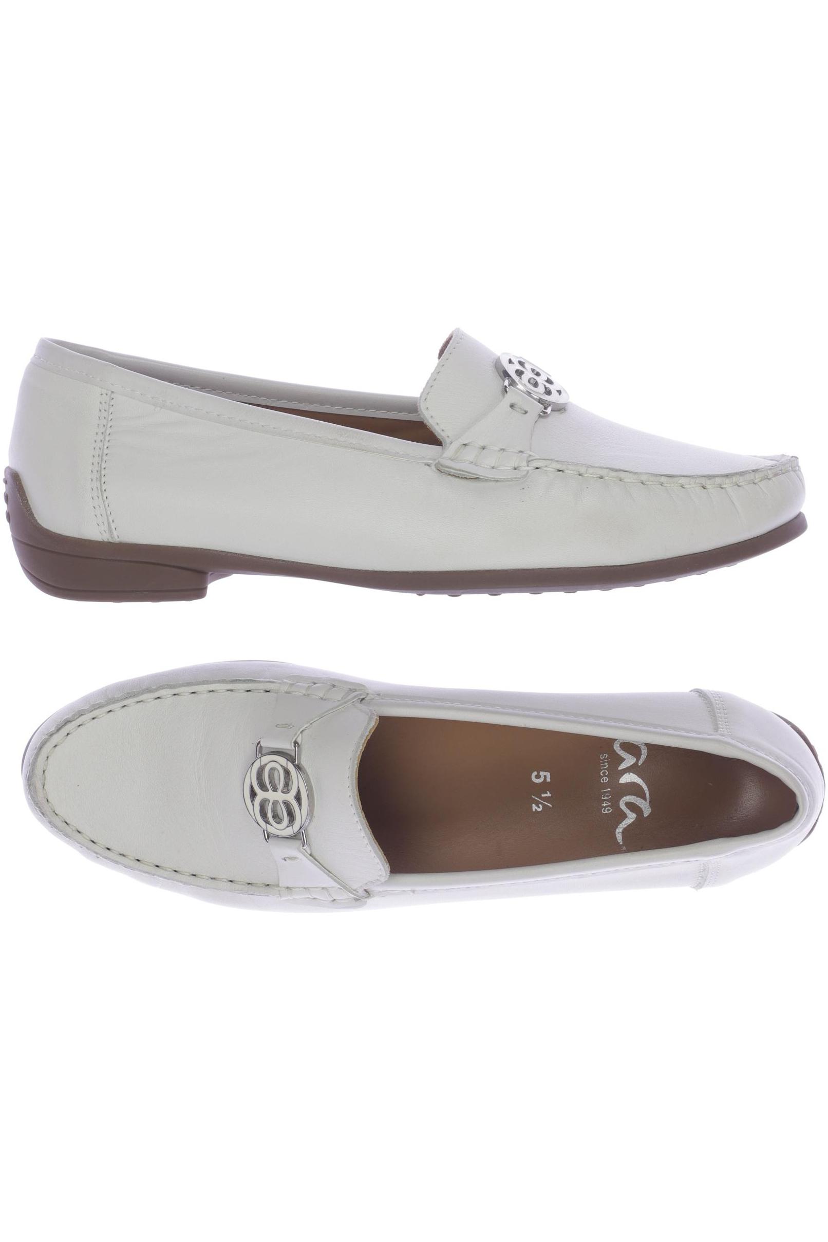 

Ara Damen Halbschuh, weiß, Gr. 5.5