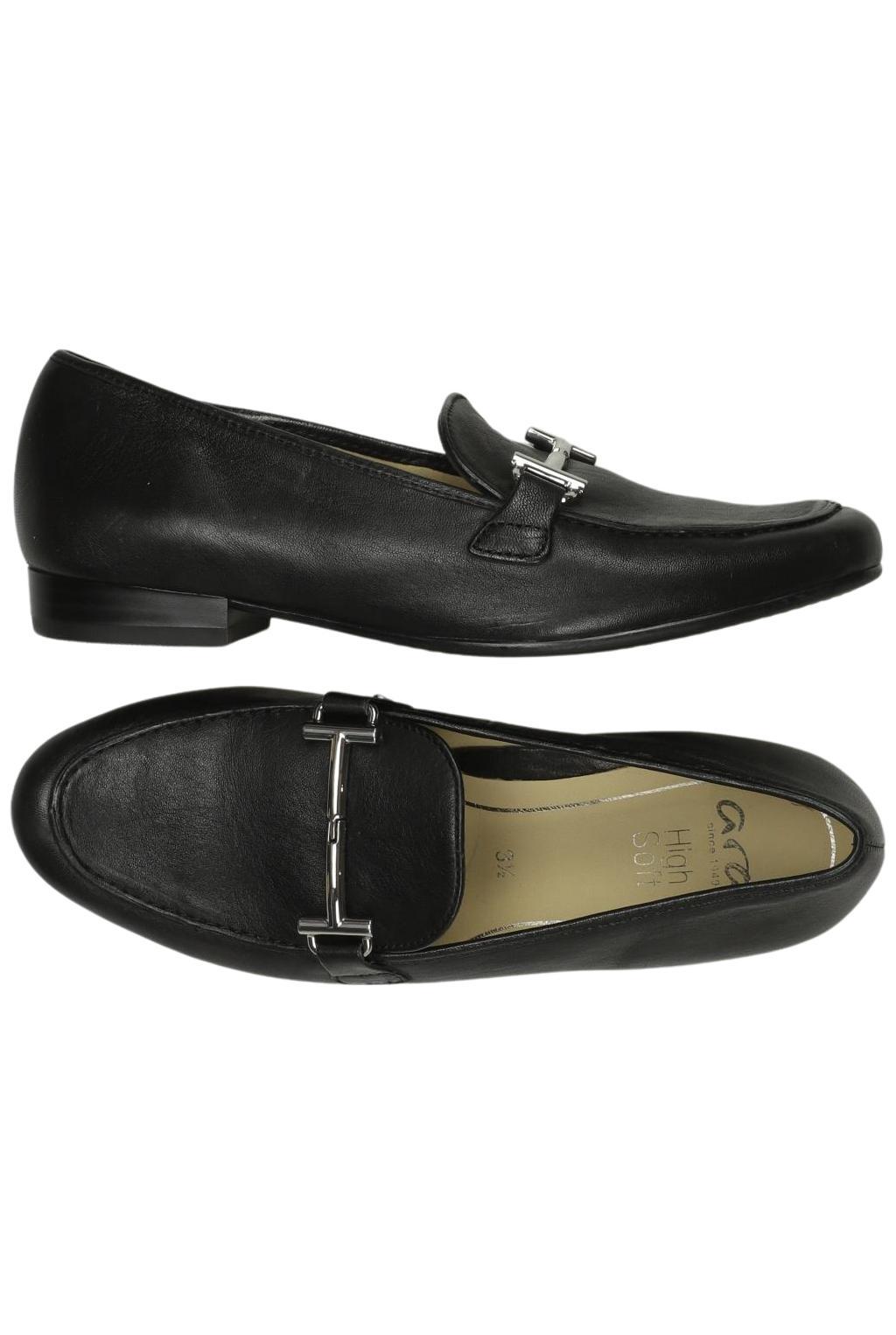 

Ara Damen Halbschuh, schwarz, Gr. 3.5