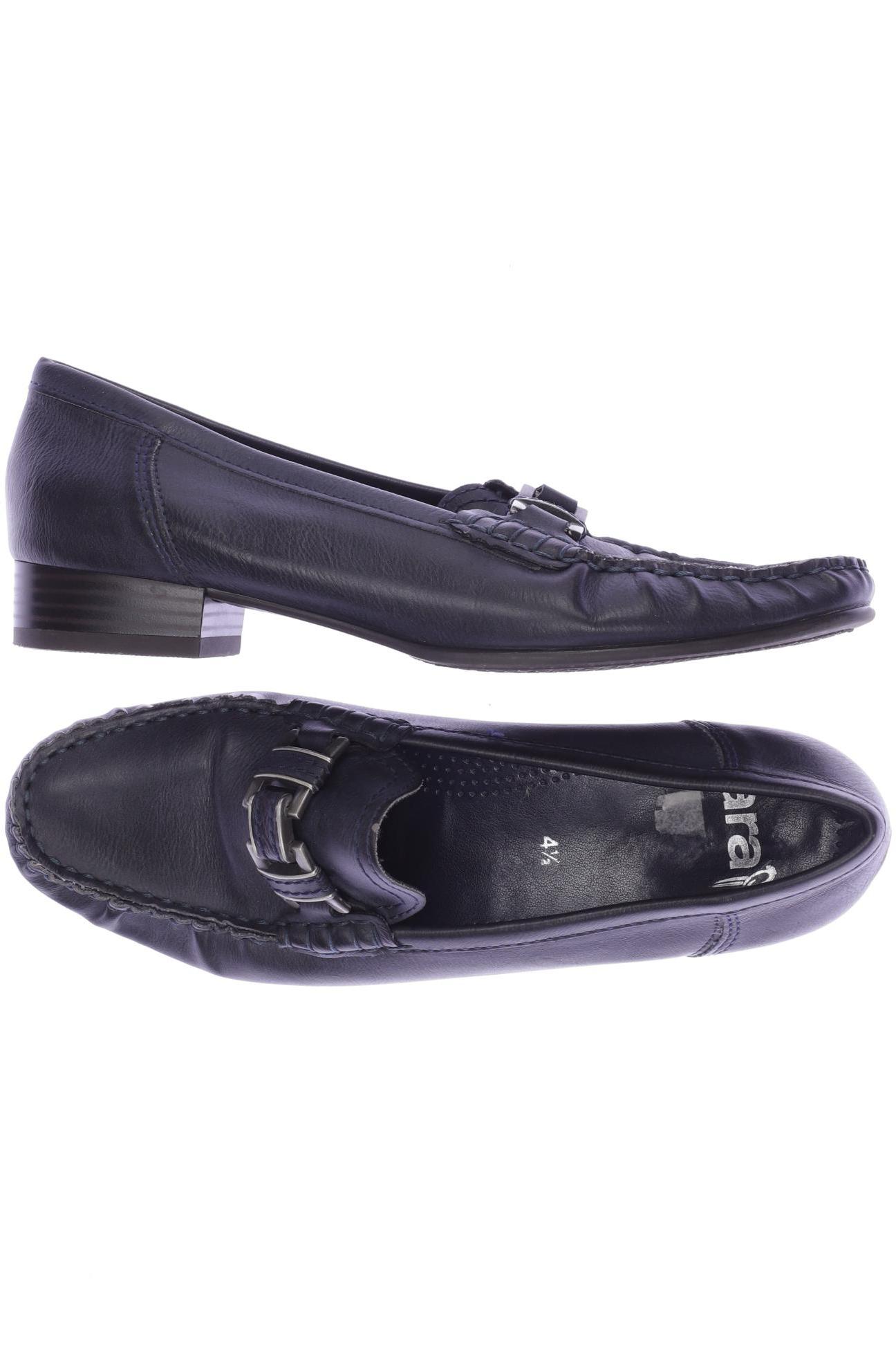 

Ara Damen Halbschuh, marineblau, Gr. 4.5