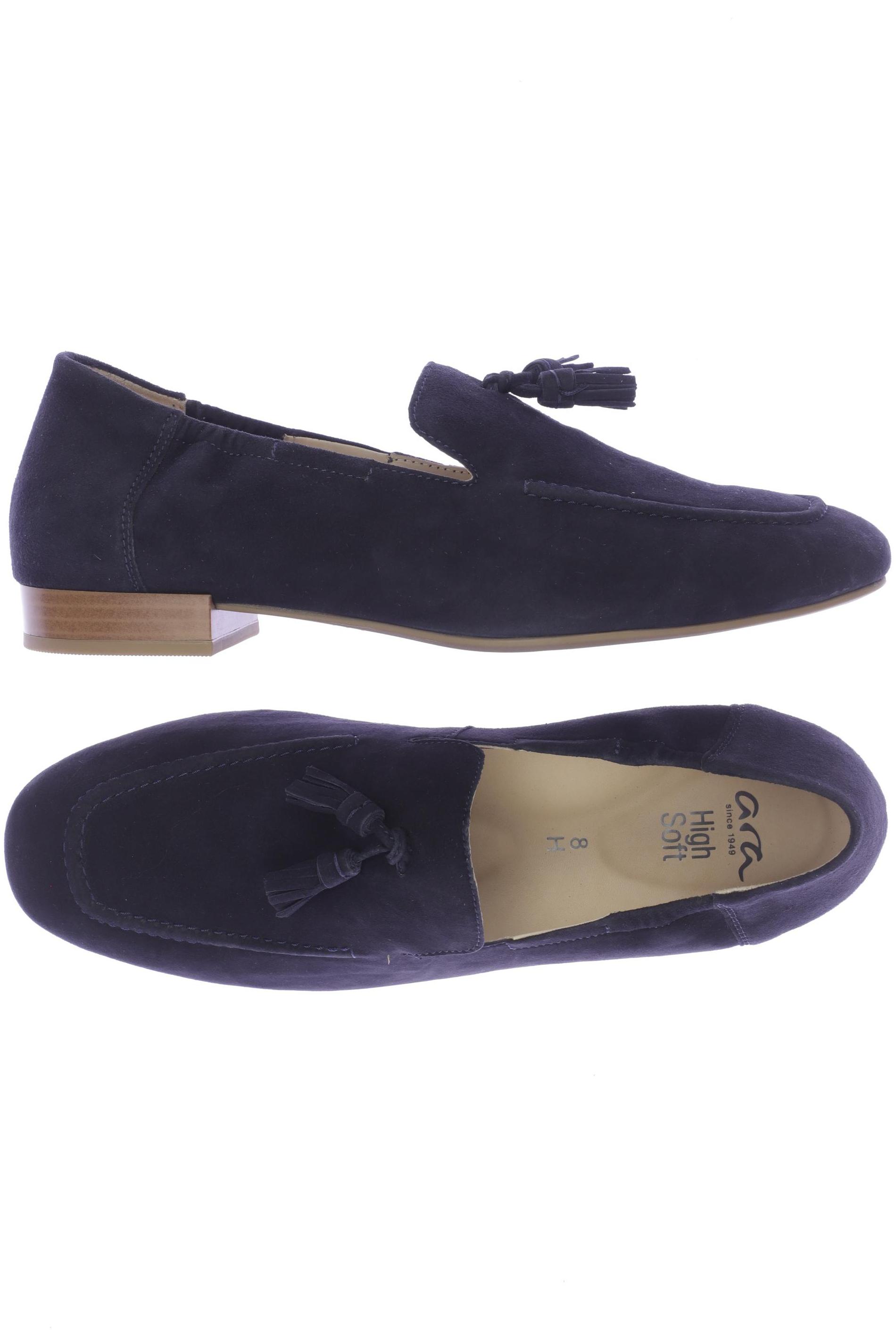 

Ara Damen Halbschuh, marineblau, Gr. 8