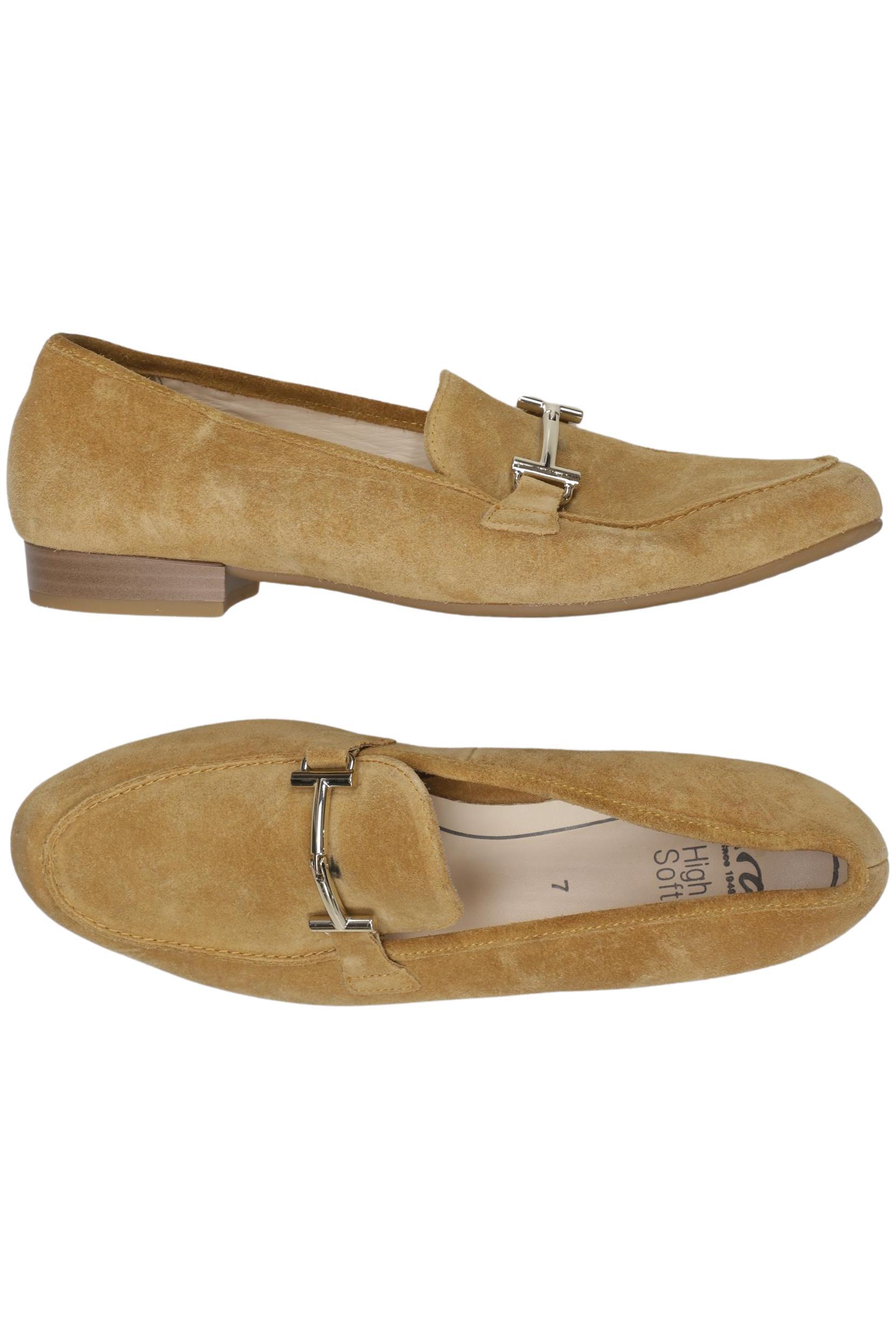 

Ara Damen Halbschuh, beige, Gr. 7