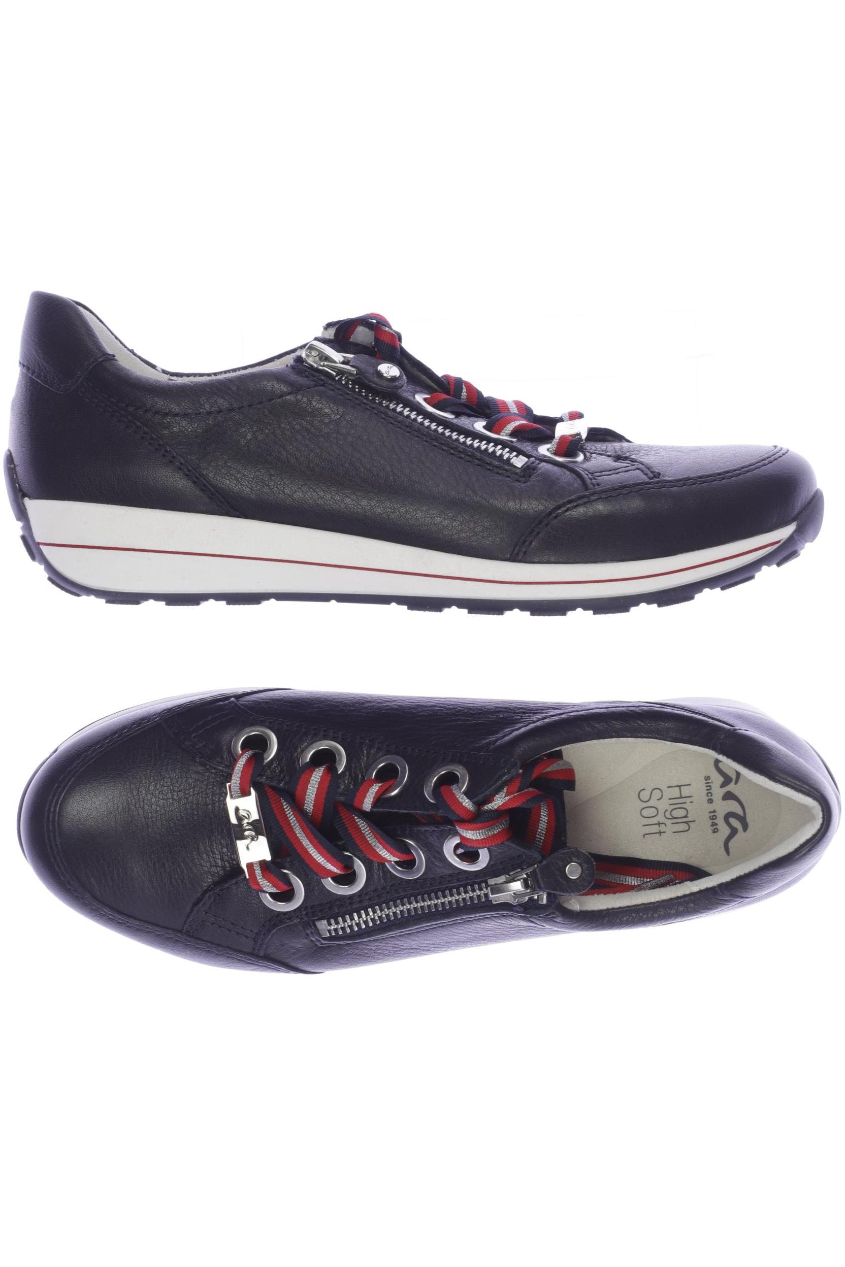 

Ara Damen Halbschuh, marineblau, Gr. 4.5