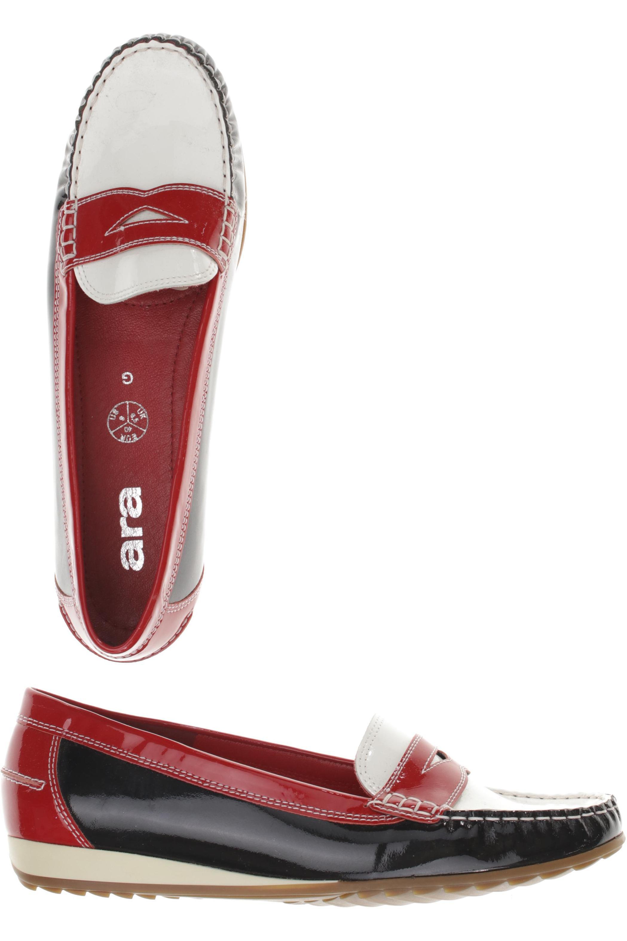 

Ara Damen Halbschuh, rot, Gr. 40