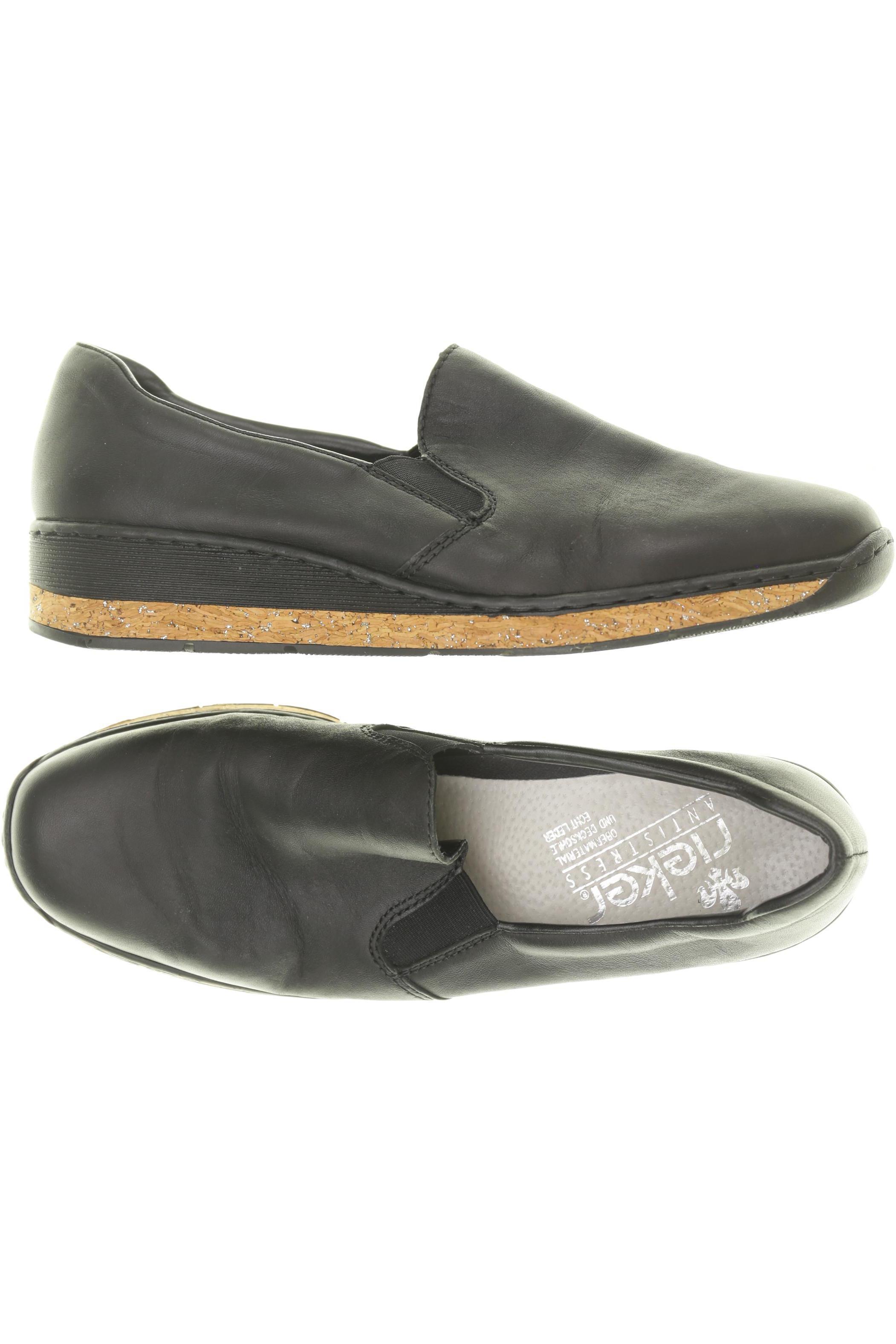 

Rieker Damen Halbschuh, schwarz, Gr. 41
