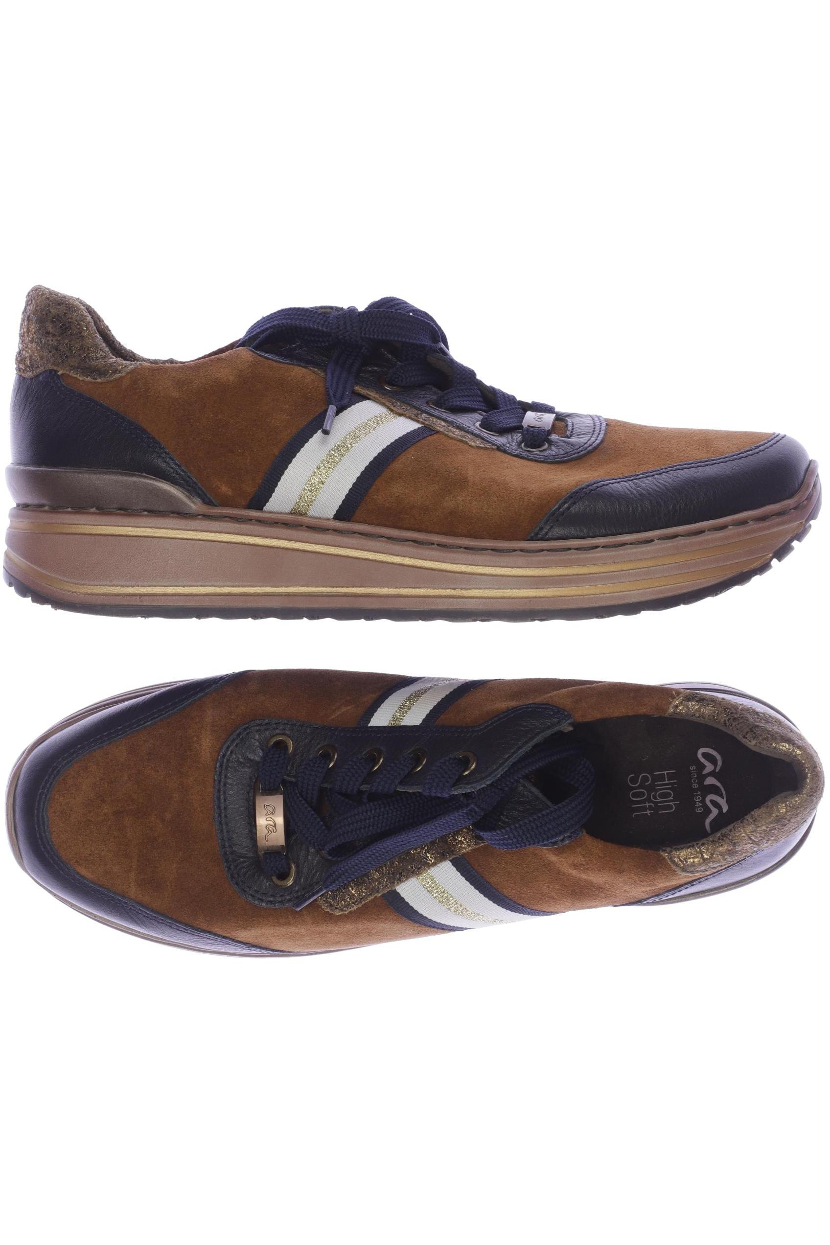 

Ara Damen Halbschuh, braun, Gr. 7.5