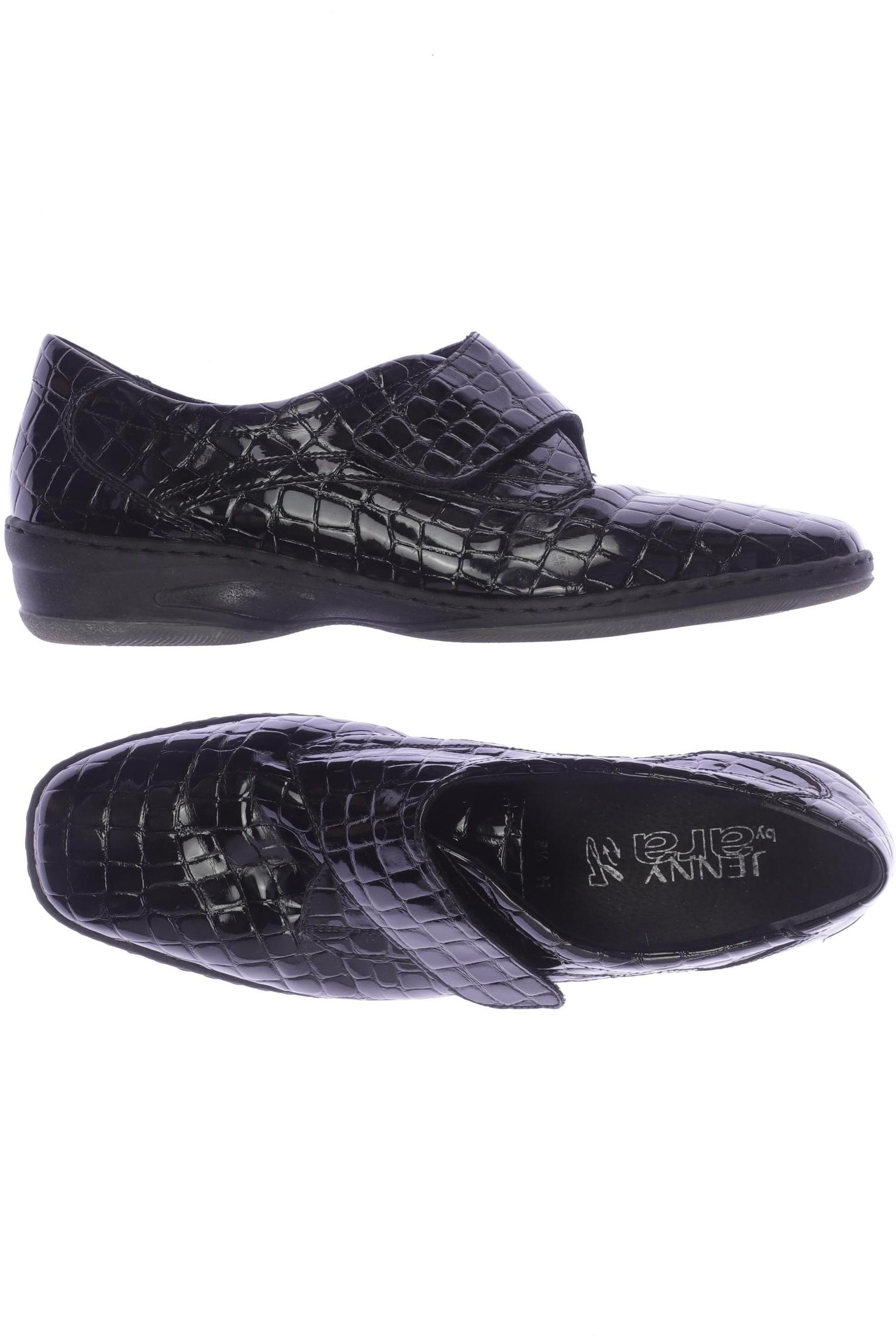 

Ara Damen Halbschuh, schwarz, Gr. 8.5