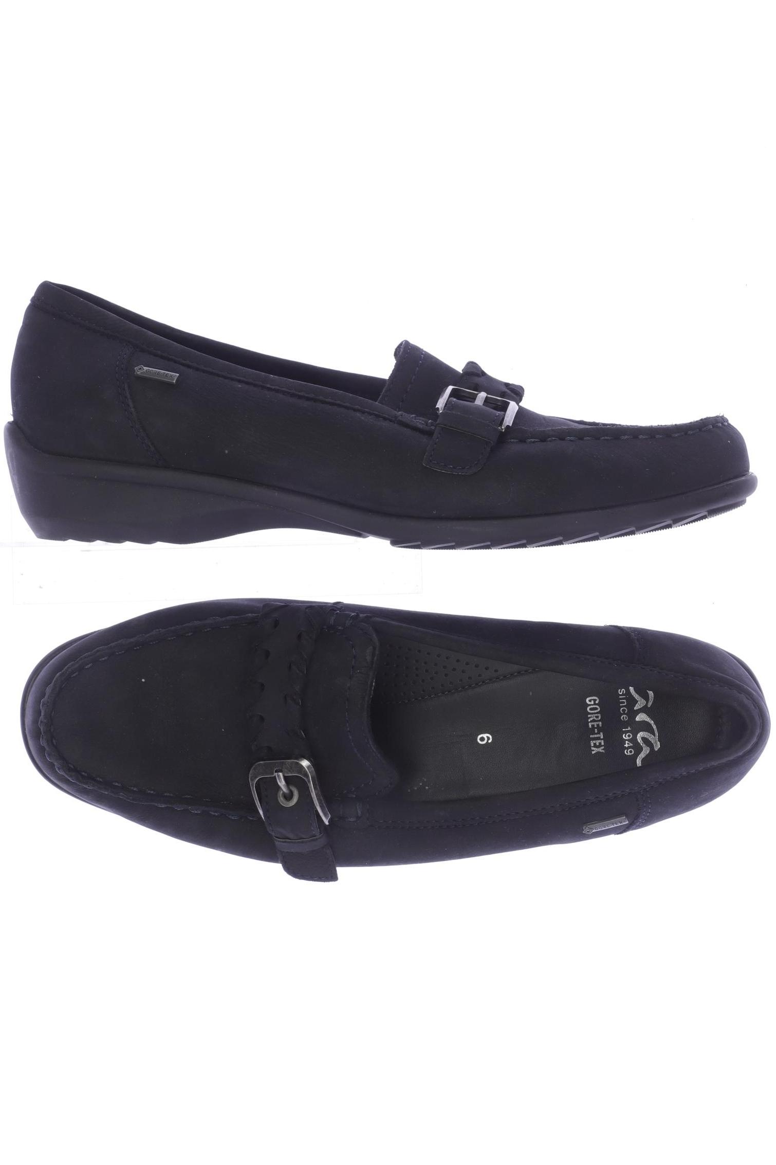 

Ara Damen Halbschuh, schwarz, Gr. 6