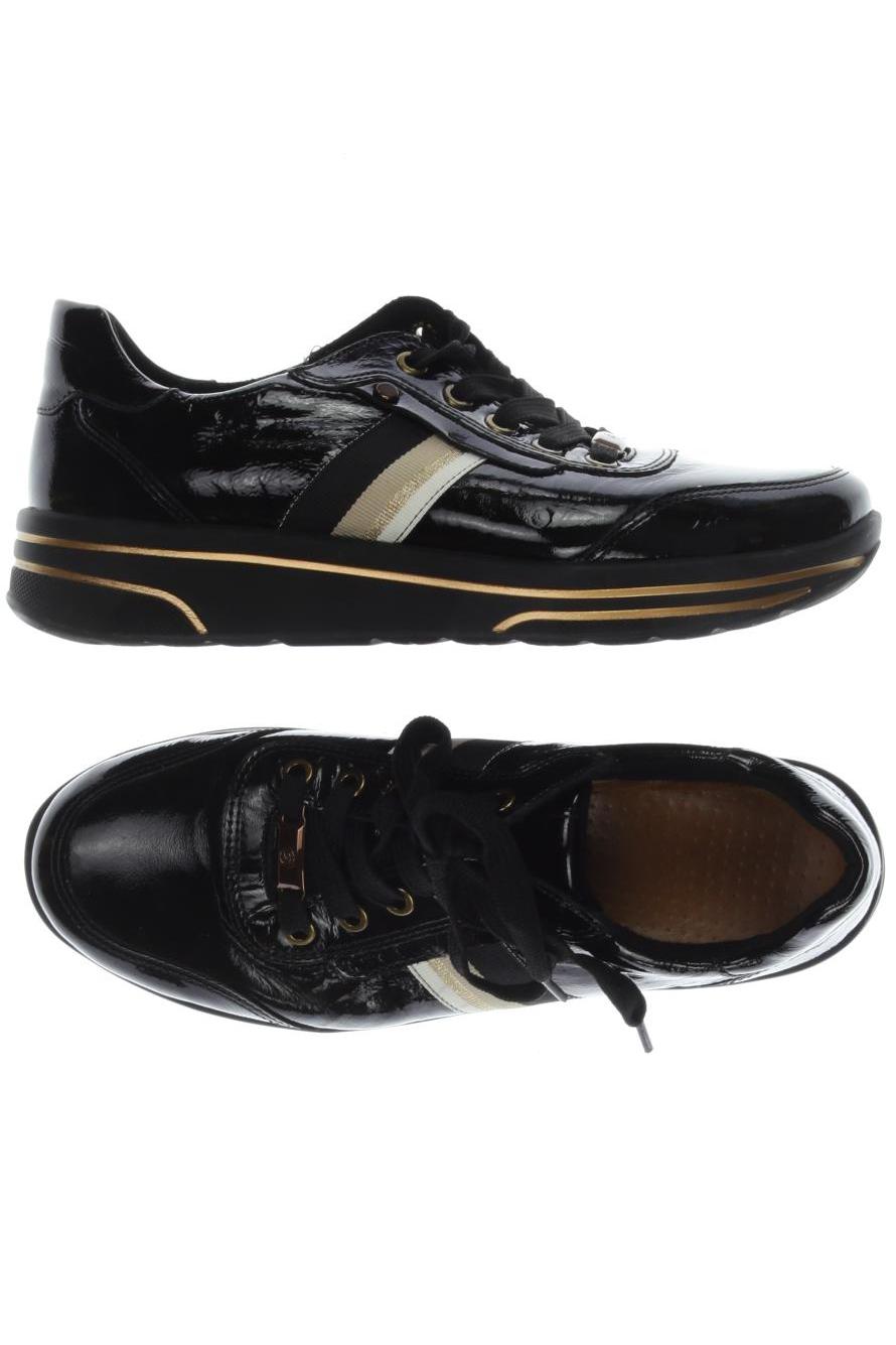 

Ara Damen Halbschuh, schwarz, Gr. 5
