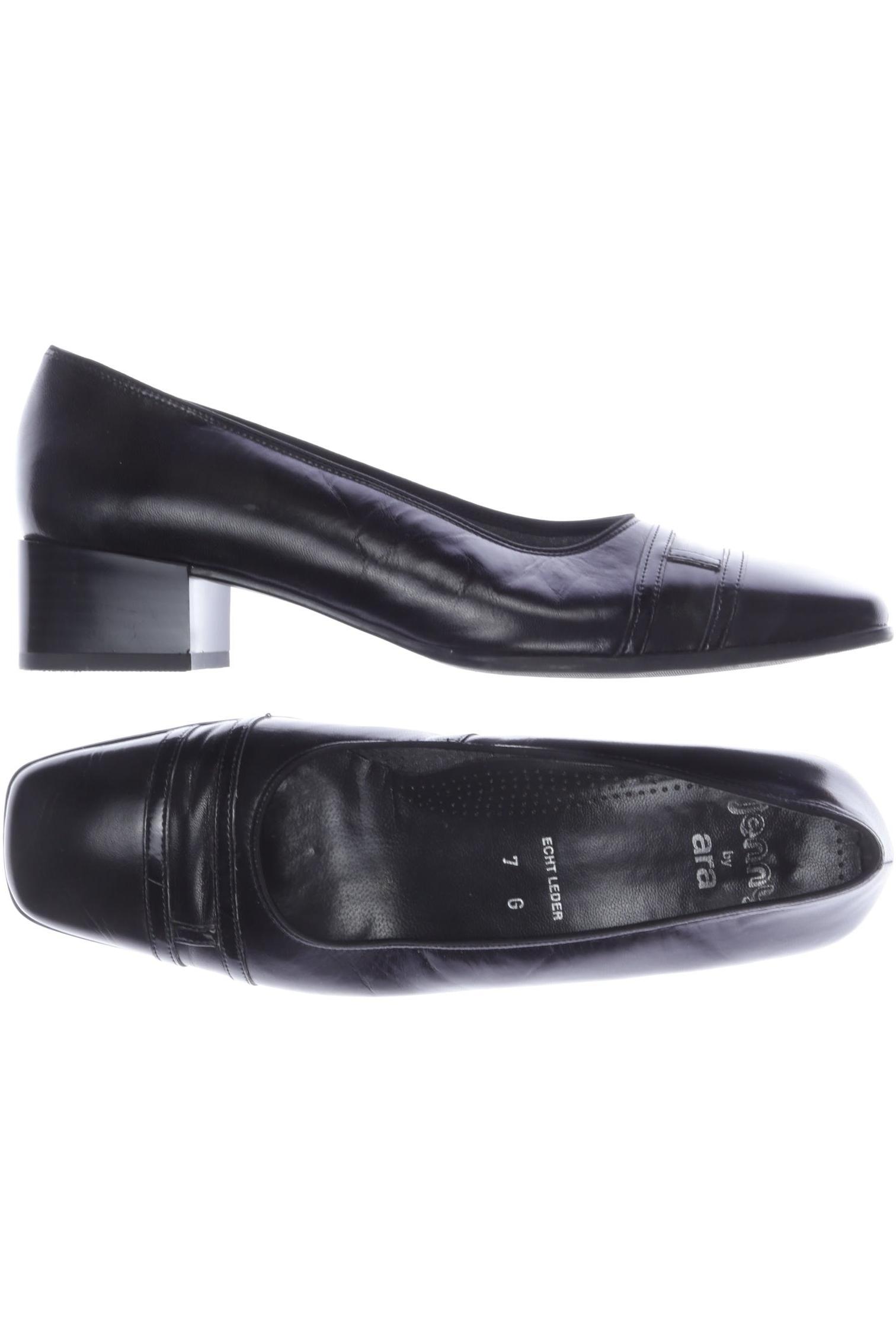 

Ara Damen Halbschuh, schwarz, Gr. 7